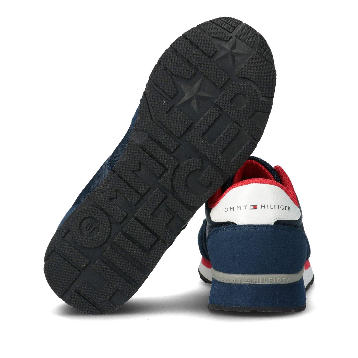 Blu 800 - Tommy Hilfiger - THK Low Flag Lace Jnr00 - 3