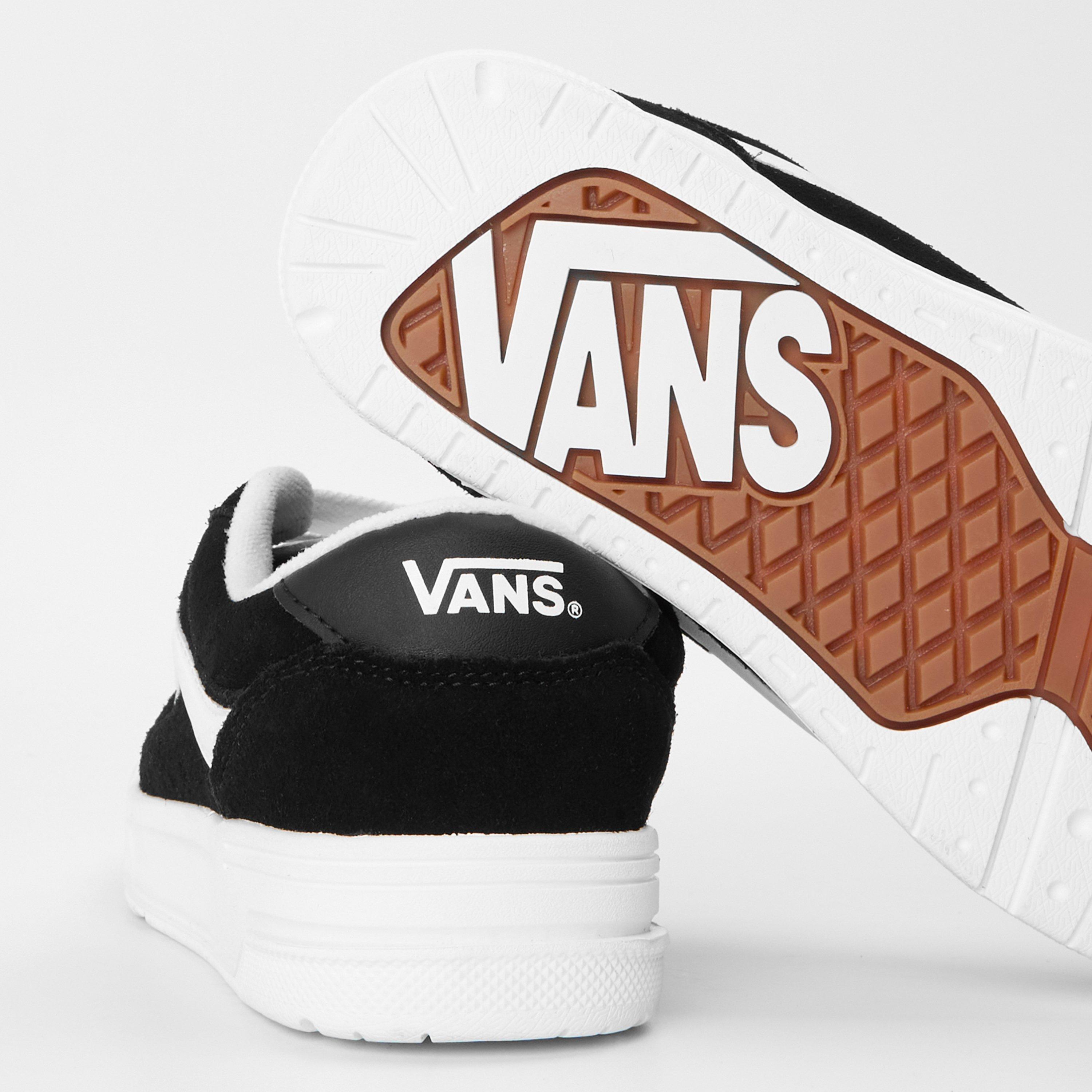 Blk/Wht BZW - Vans - Kids' Hylane Ps Black/White Low-Top Trainers - 3