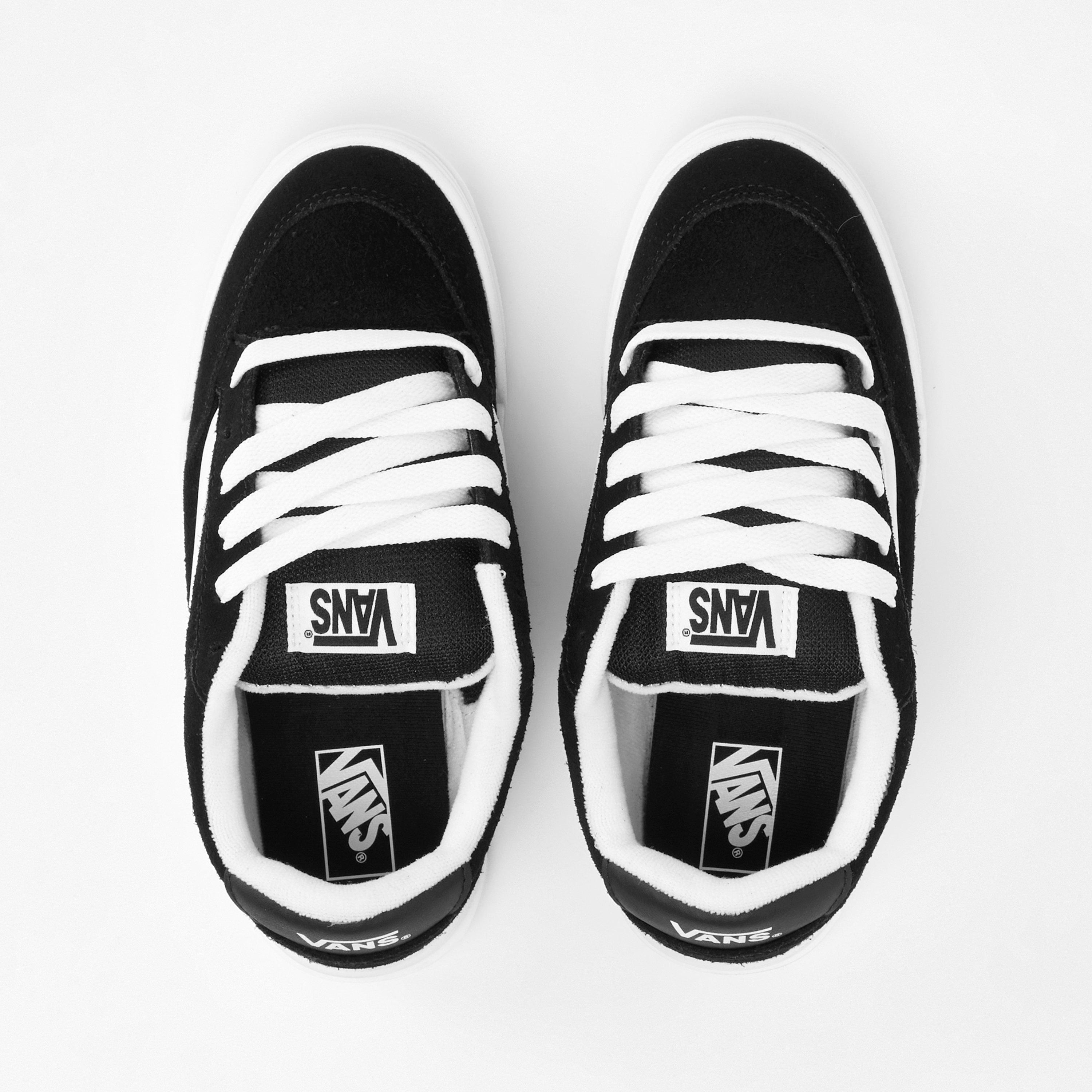Blk/Wht BZW - Vans - Kids' Hylane Ps Black/White Low-Top Trainers - 4