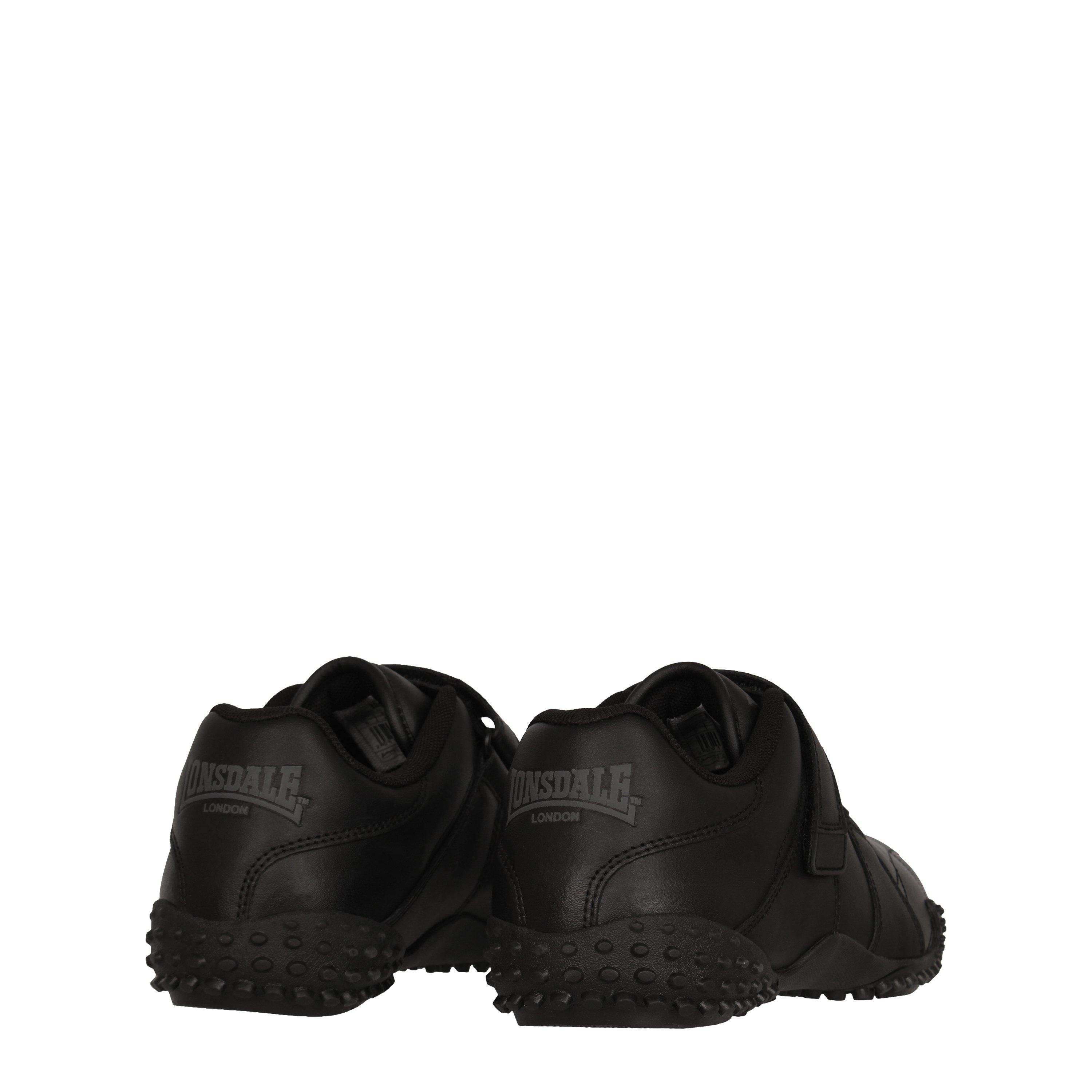 Nero/Nero - Lonsdale - Fulham Trainers Junior Boy - 4