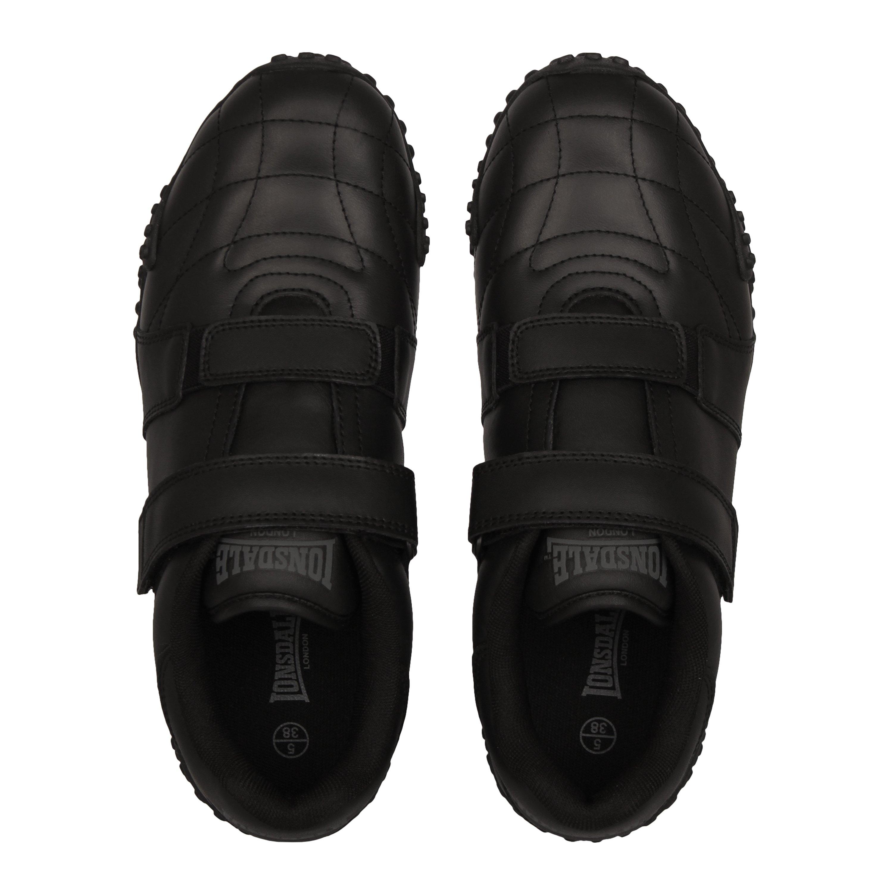 Nero/Nero - Lonsdale - Fulham Trainers Junior Boy - 5