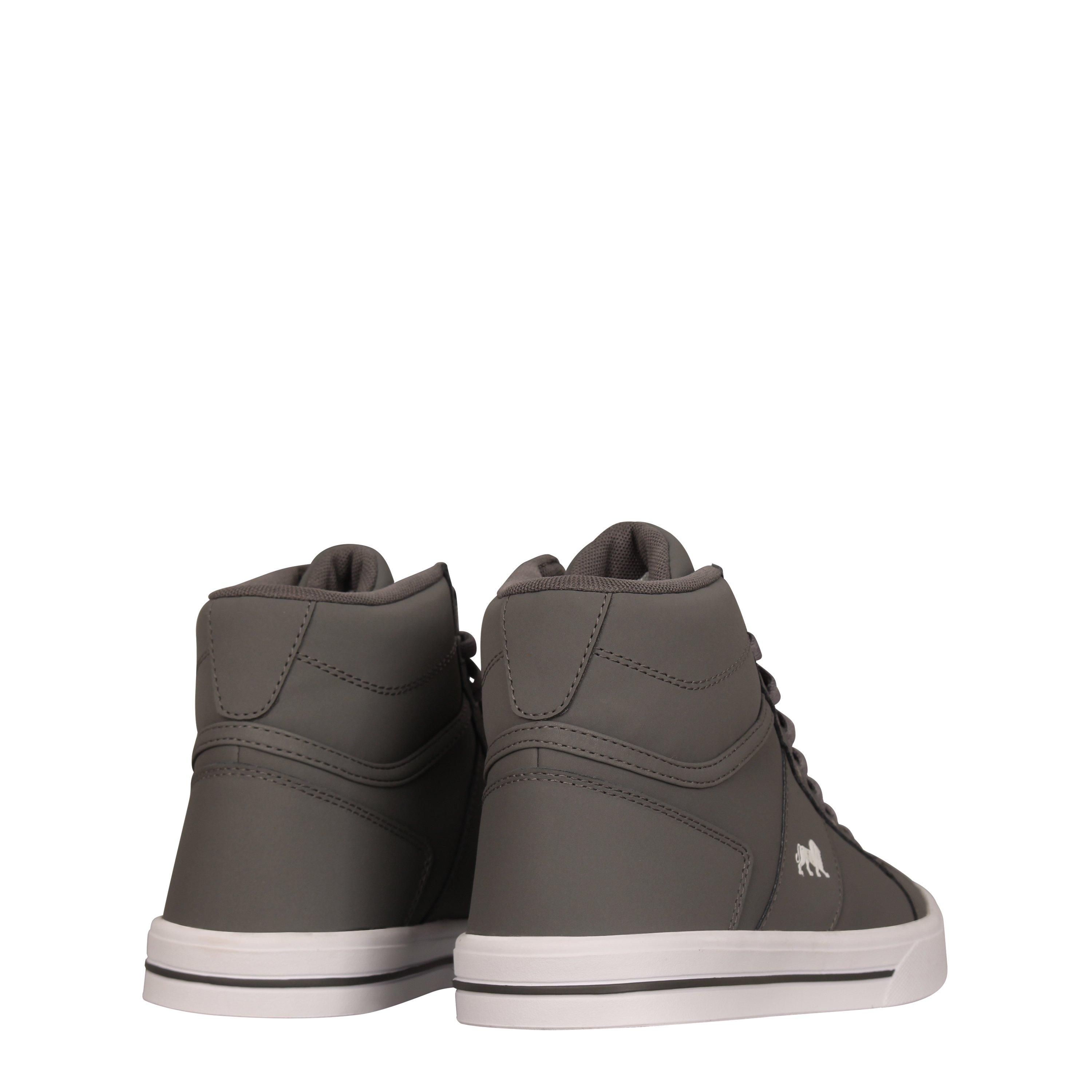Siva/Bijela - Lonsdale - Canons Junior Trainers - 4