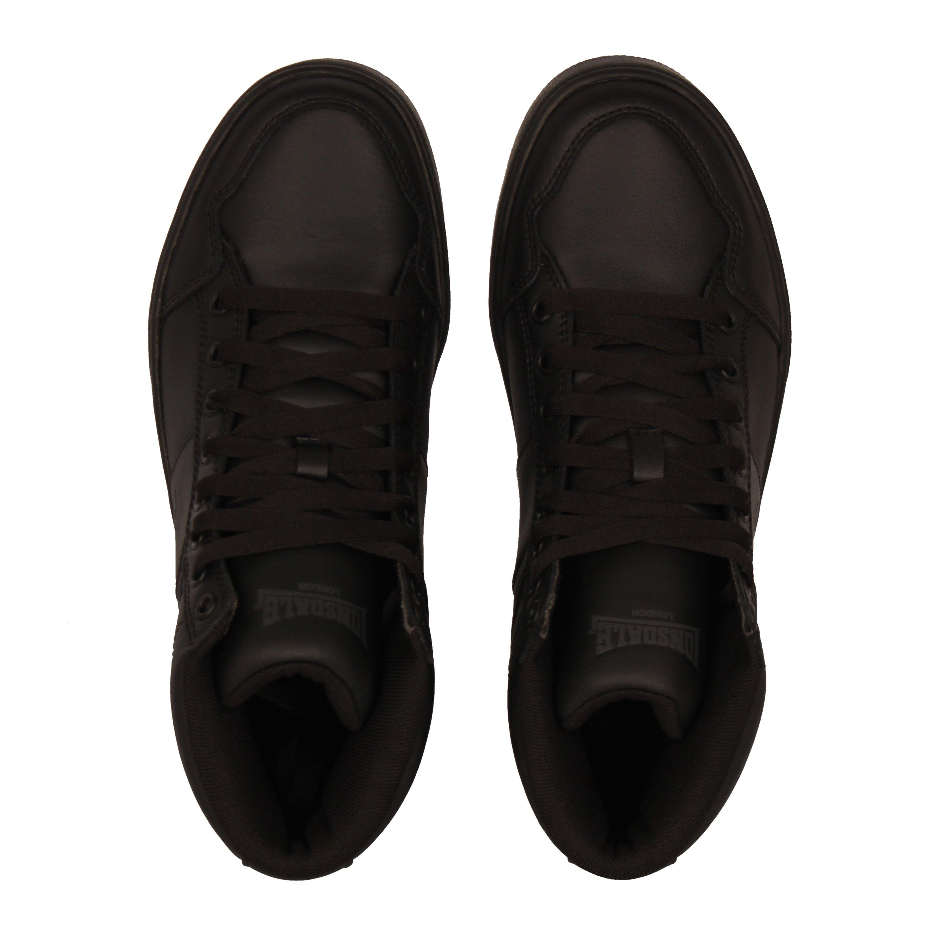 Zwart/Houtskool - Lonsdale - Canons Junior Trainers - 5