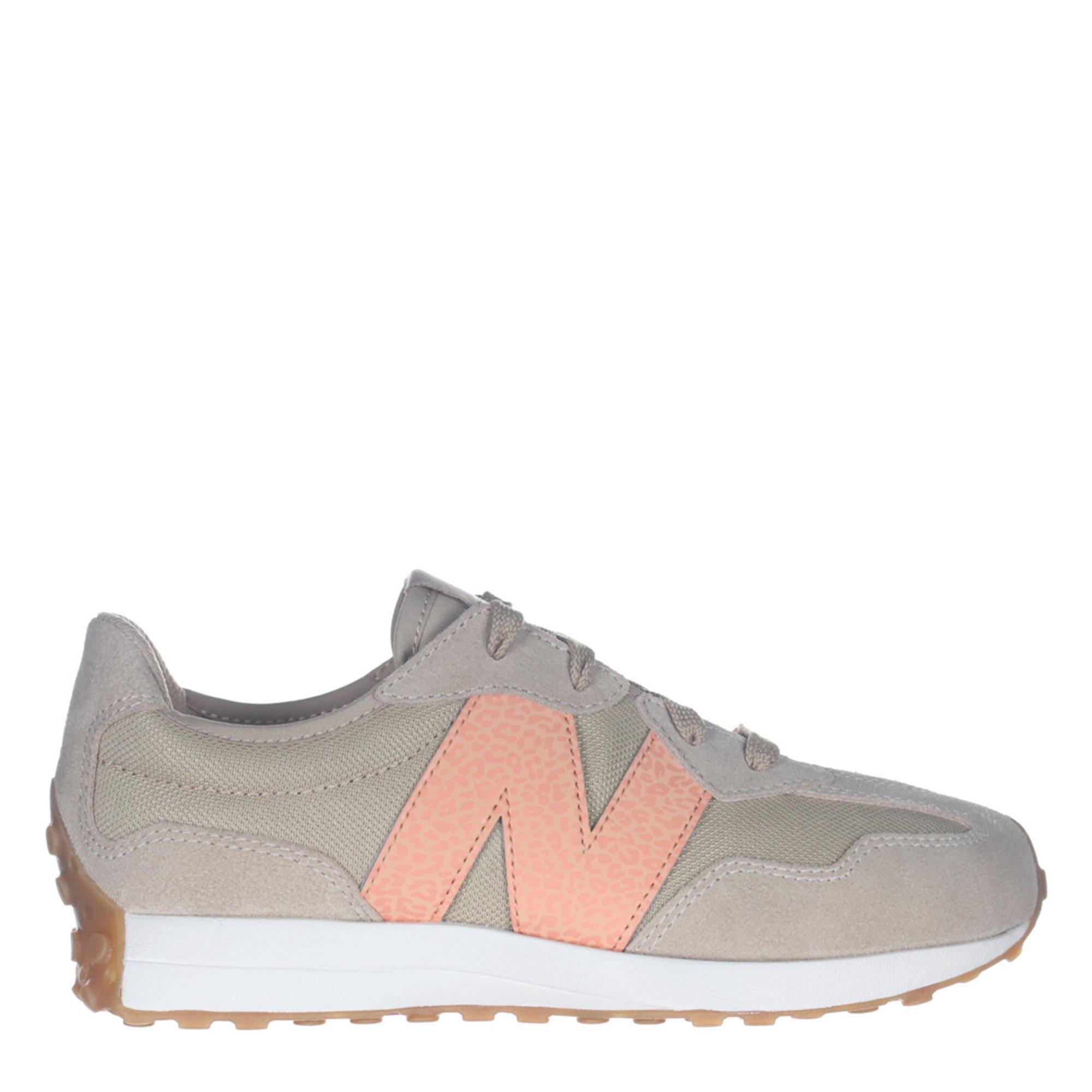 New Balance Boys Nb 327 Junior - Beige/Orange - 3 (35.5)