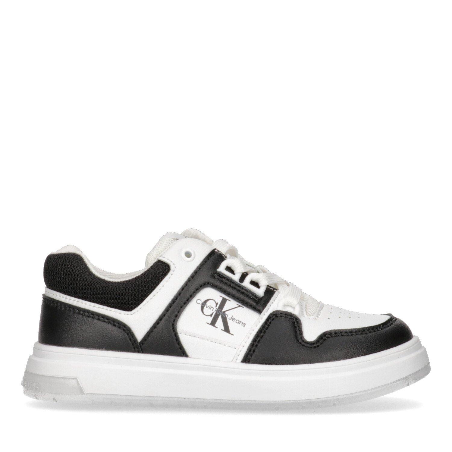 Calvin Klein Jeans Low Cut Lace Sneakers Juniors - White 100 - Size C11.5 (30)