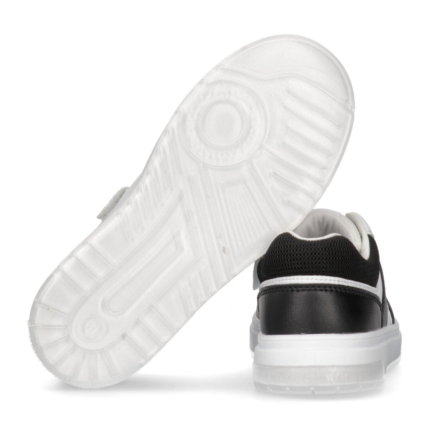 White 100 - Calvin Klein Jeans - Low Cut Lace Sneakers Juniors - 4