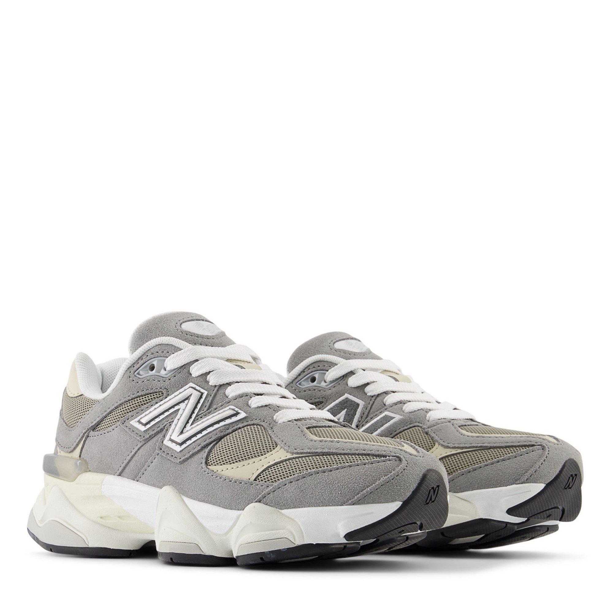 Grey/Beige - New Balance - 9060 Trainers Juniors - 4