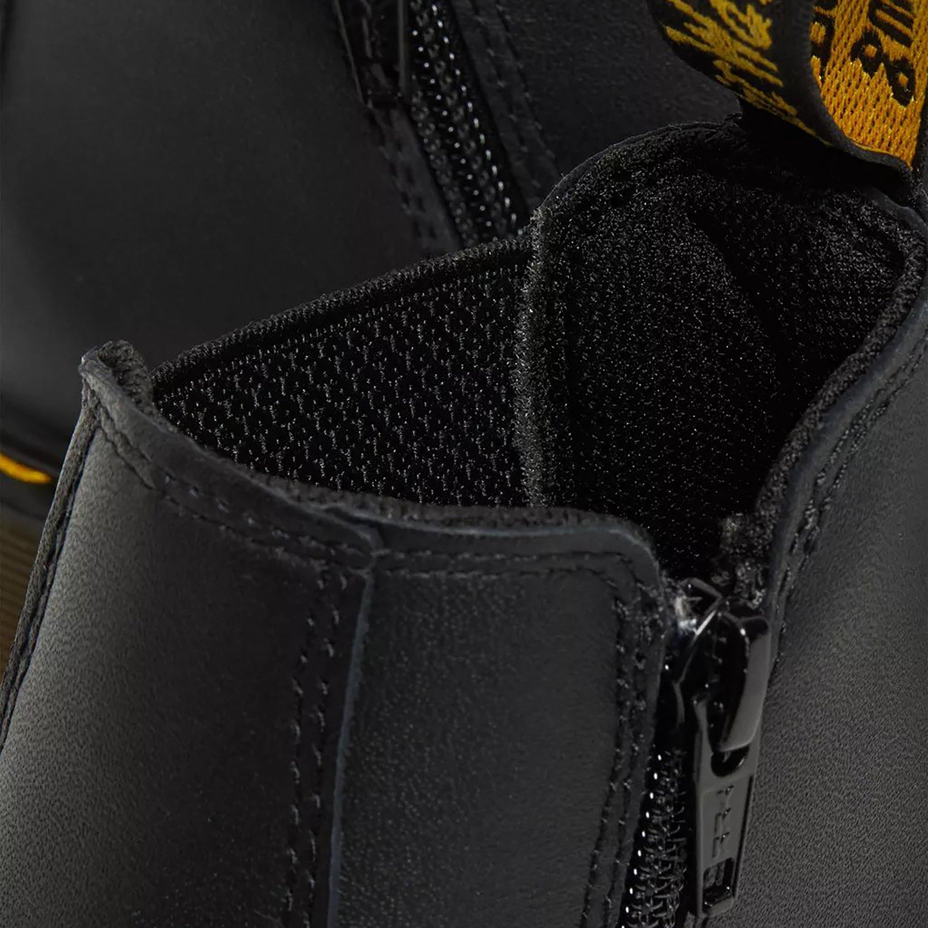 Black - Dr Martens - Kids' Softy T Leather Chelsea Boots - 7