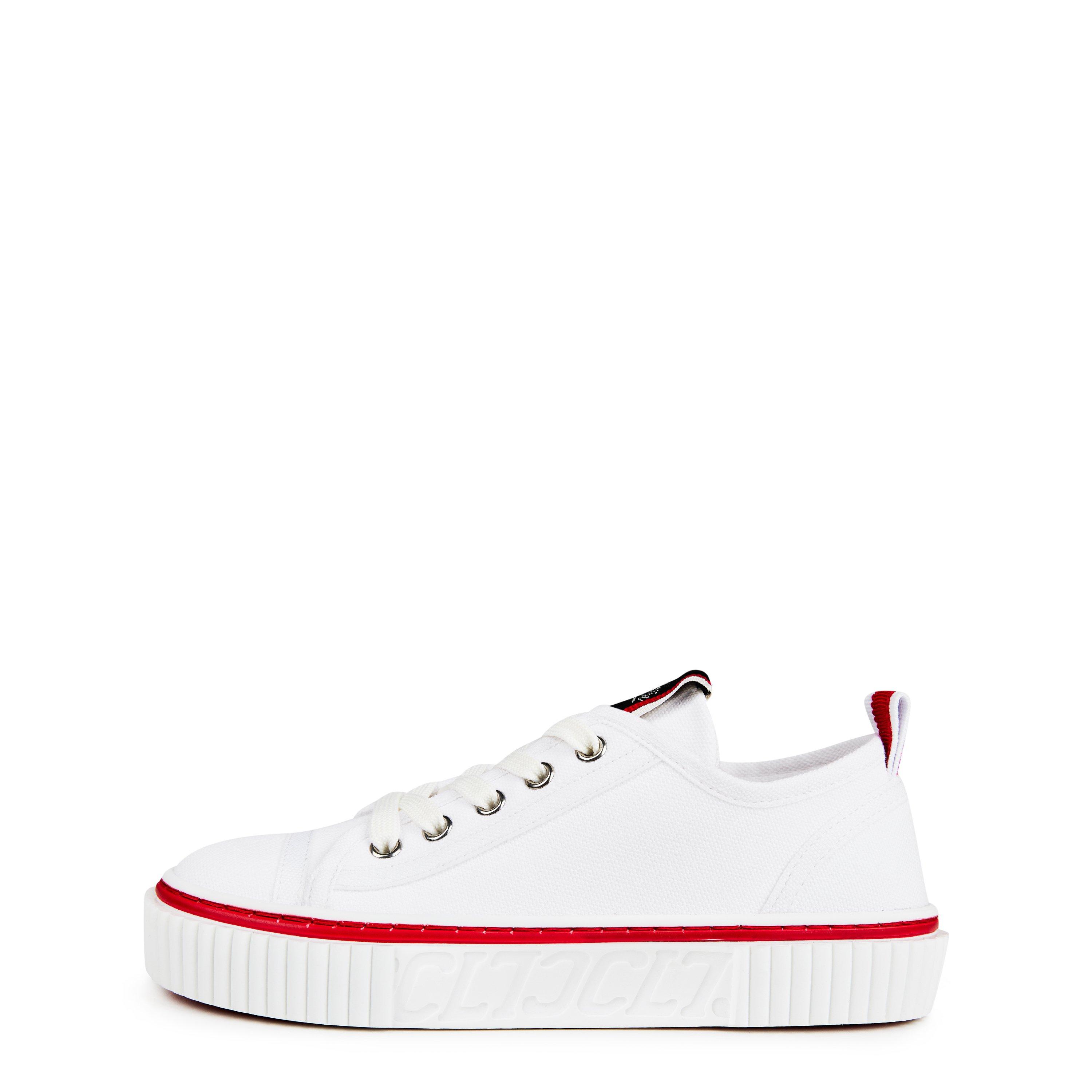 Wht/Red WH01 - Christian Louboutin - Pedrito Sneakers Juniors - 2