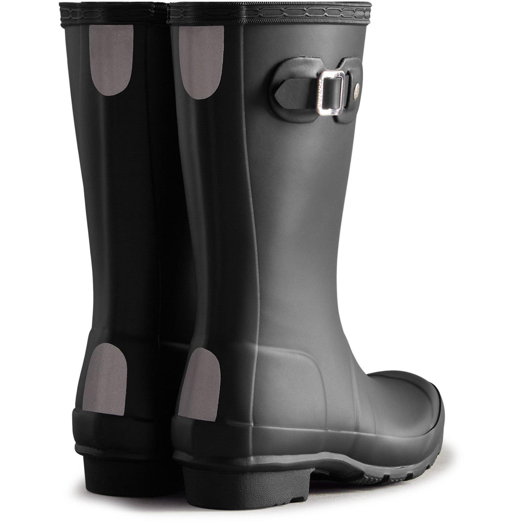 Black hunter wellies online