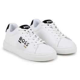 Boss Kids Logo Trainers