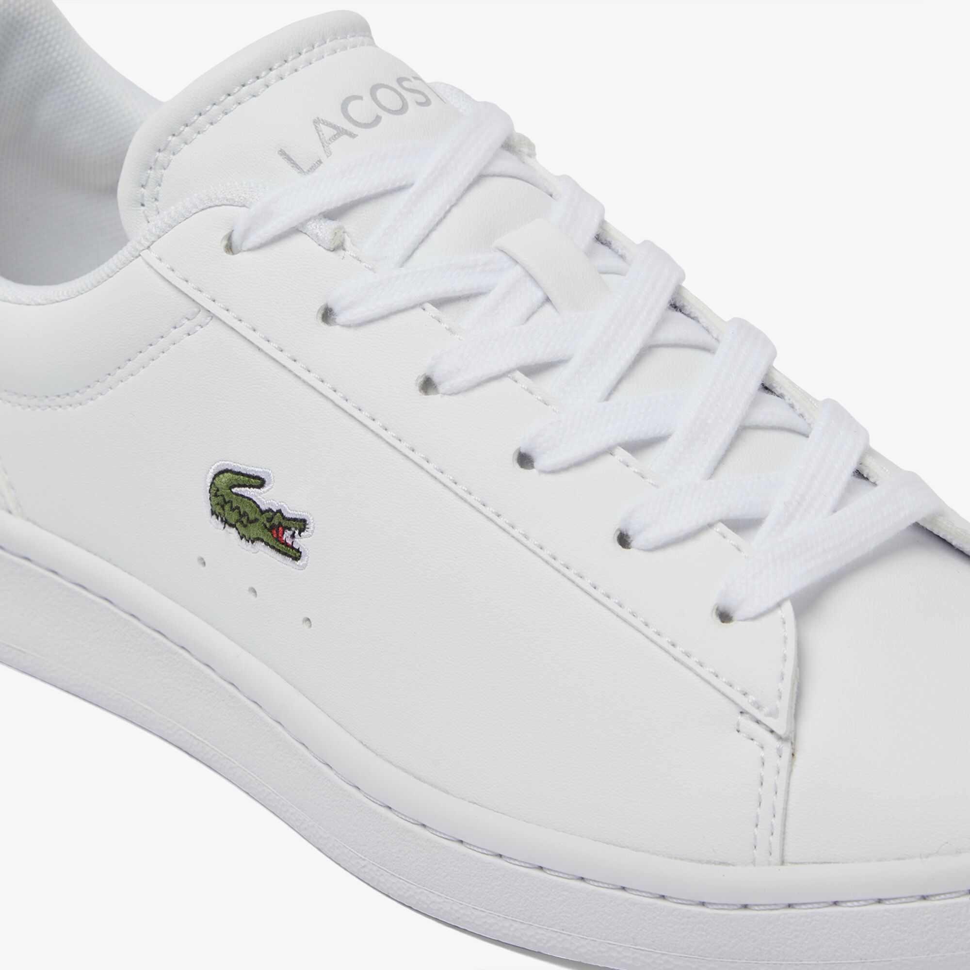 White 21G - Lacoste - Boys' Carnaby Low-Top Trainers - 6