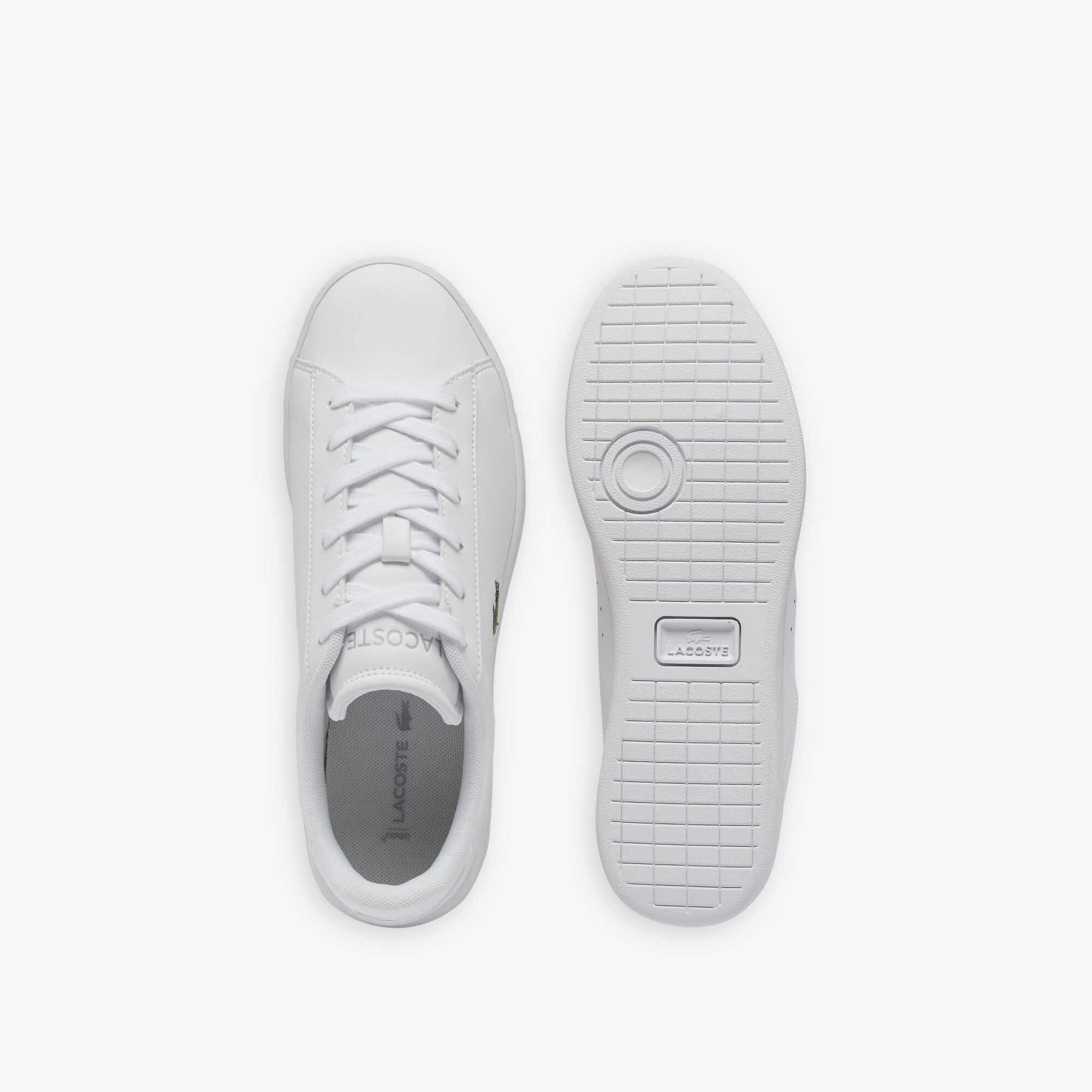 White 21G - Lacoste - Boys' Carnaby Low-Top Trainers - 5