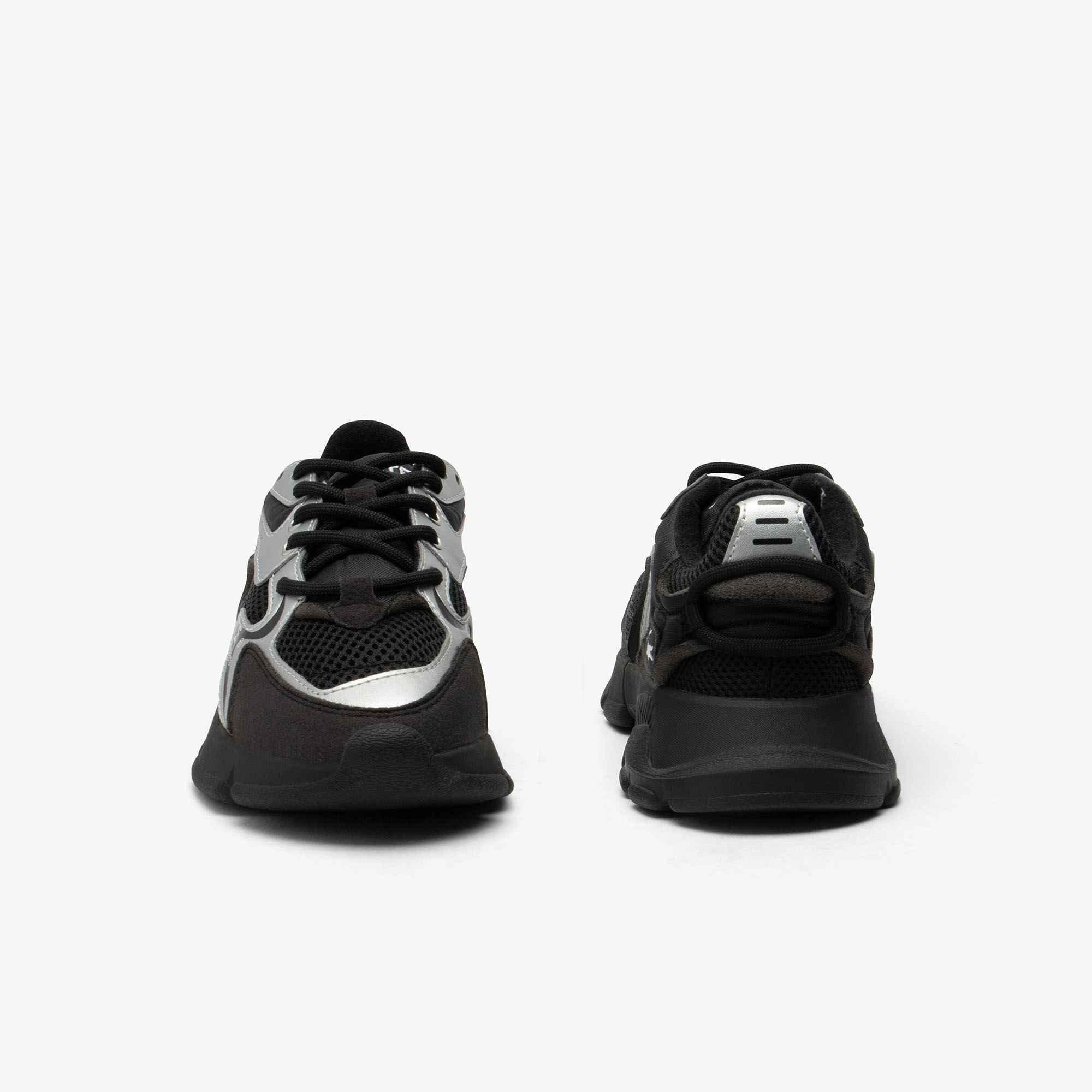 Black/Silver - Lacoste - L003 Neo Trainers Juniors - 7