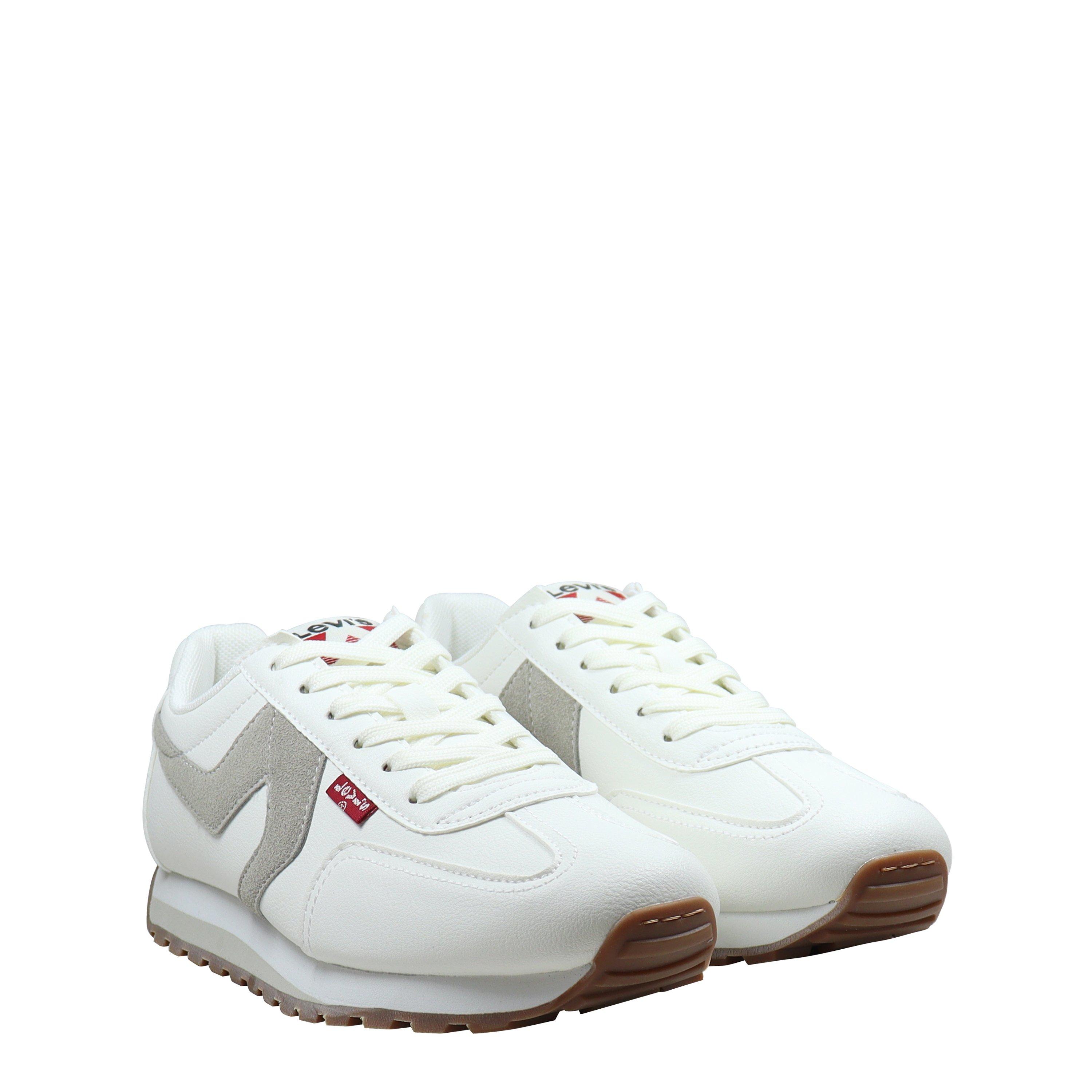 Wht Stone 0130 - Levis - Stryder Trainers Juniors - 3