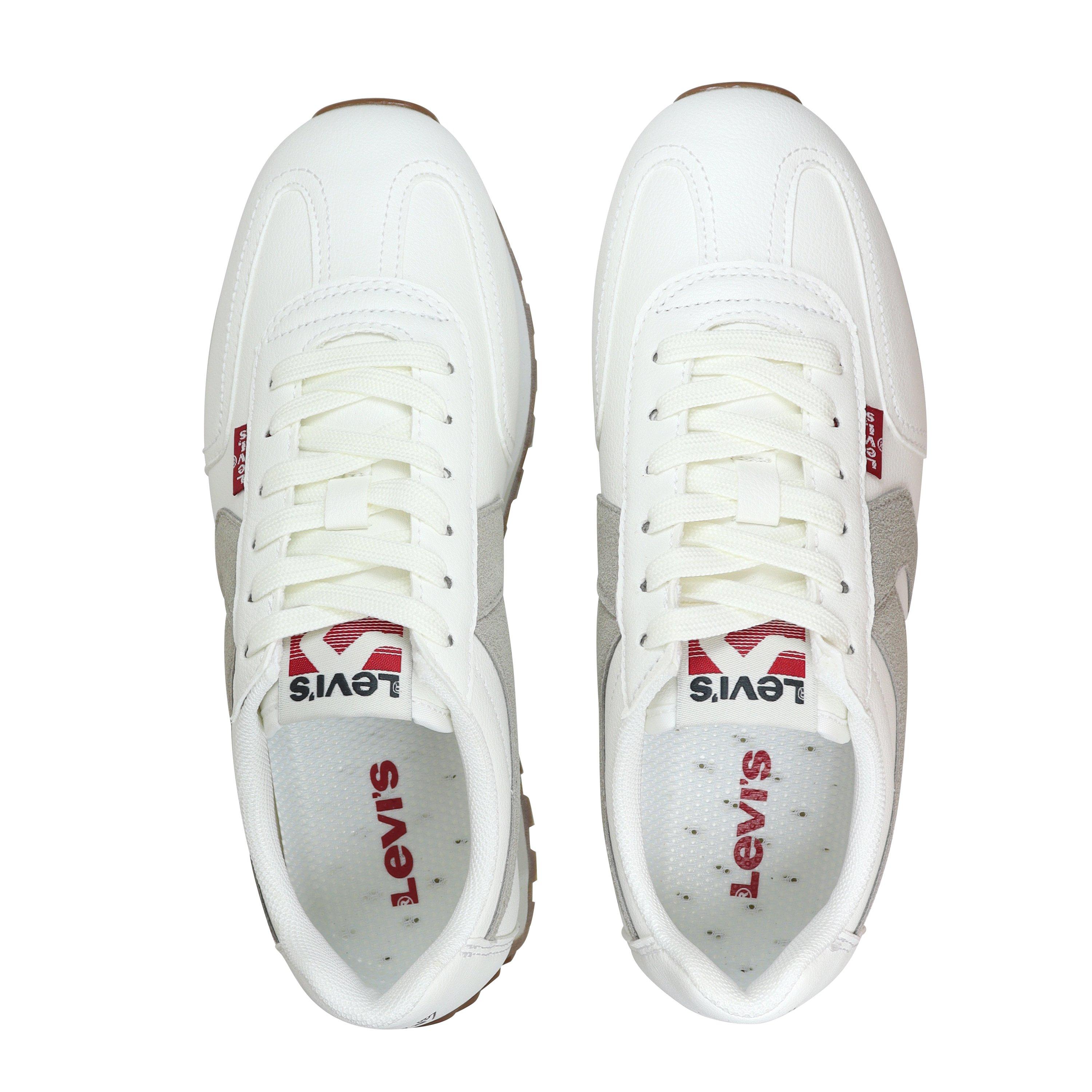 Wht Stone 0130 - Levis - Stryder Trainers Juniors - 5