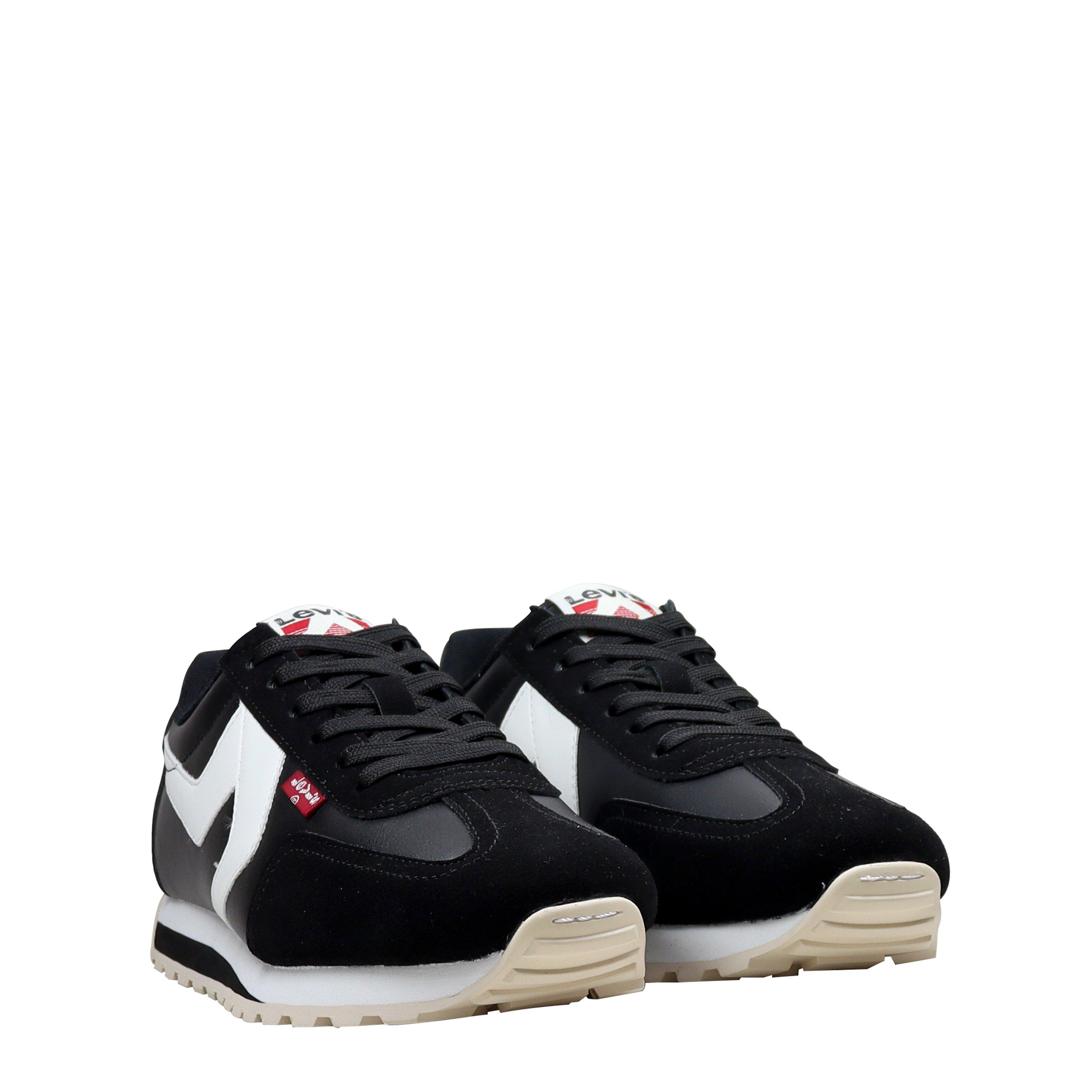 Blk Wht 0008 - Levis - Stryder Trainers Juniors - 3