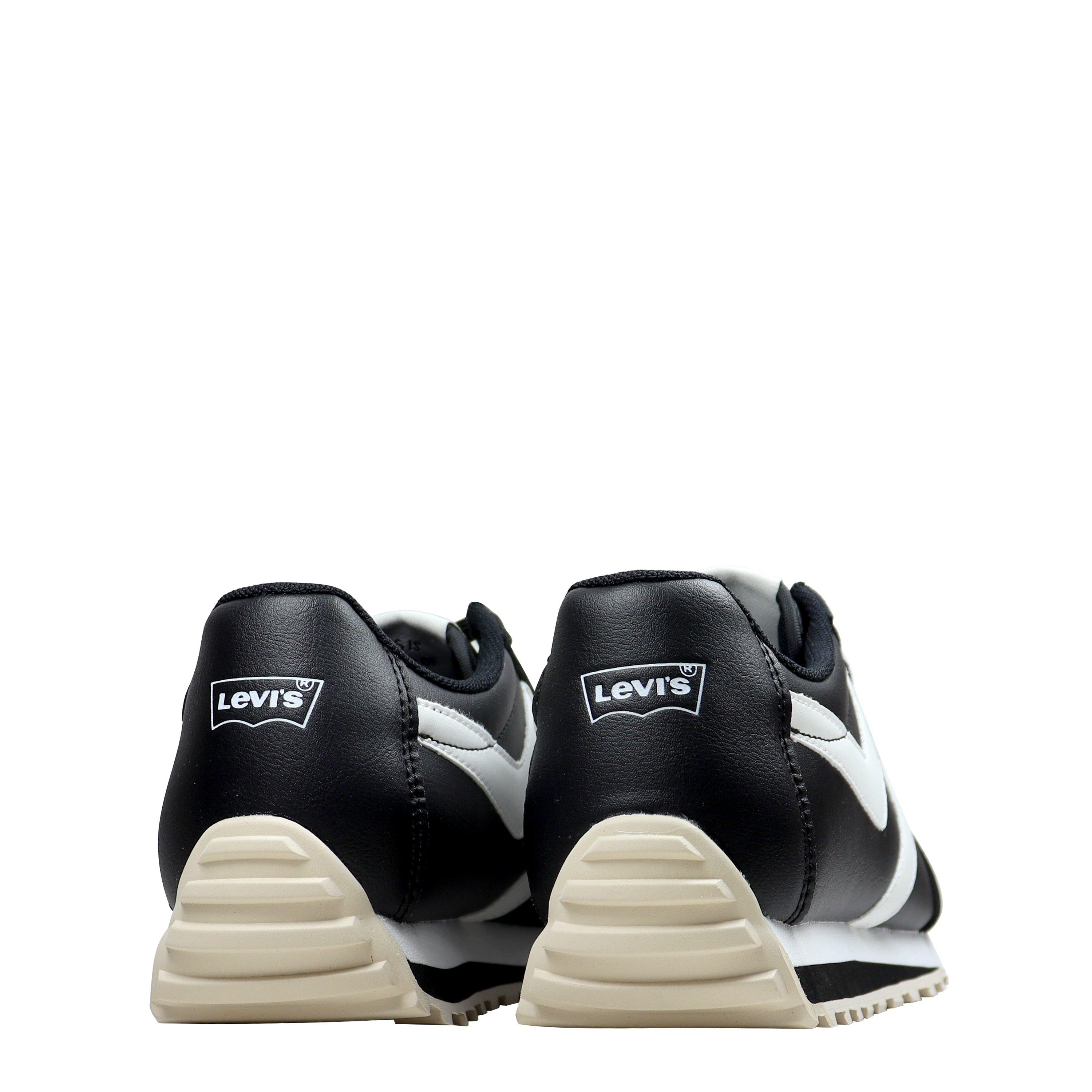 Blk Wht 0008 - Levis - Stryder Trainers Juniors - 4