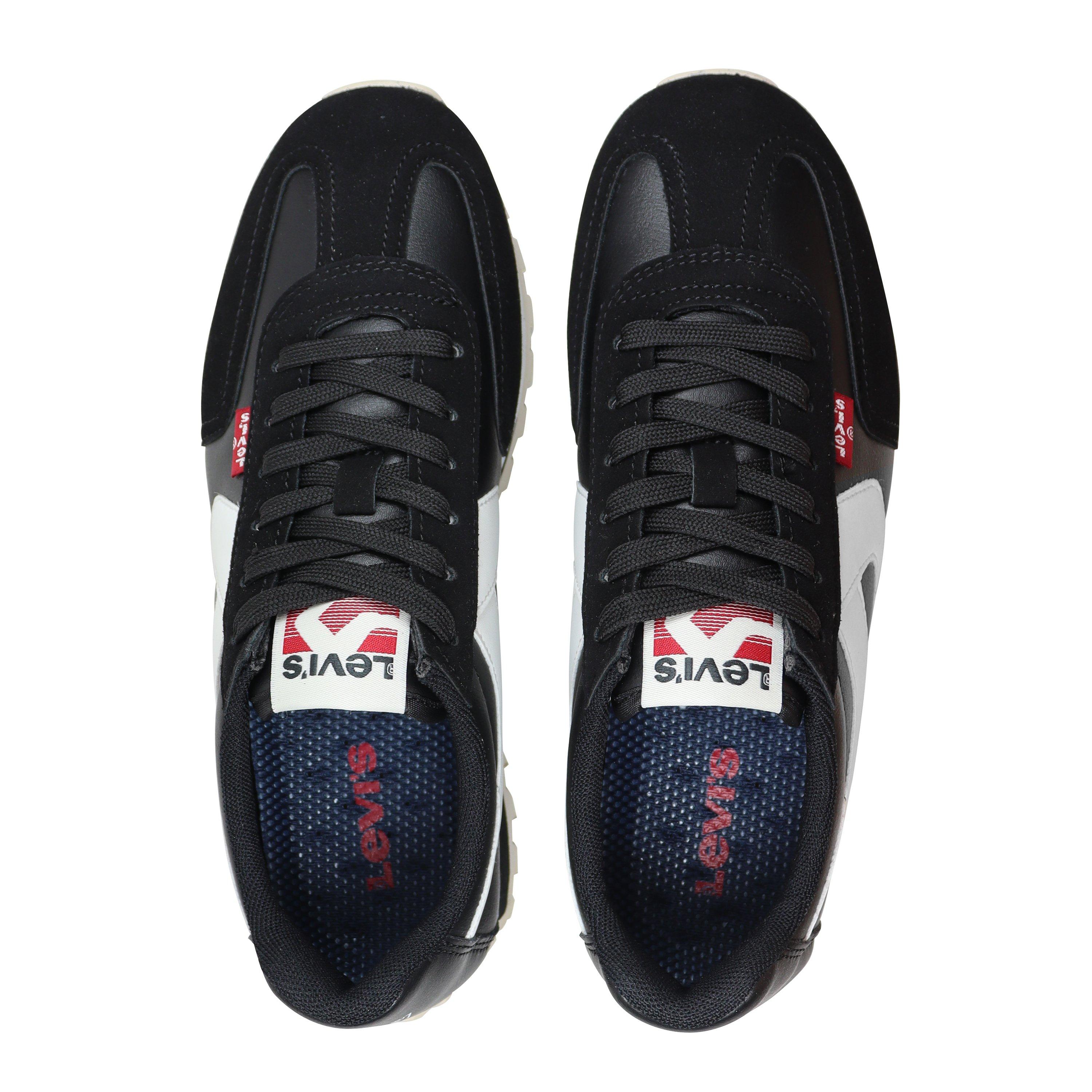 Blk Wht 0008 - Levis - Stryder Trainers Juniors - 5