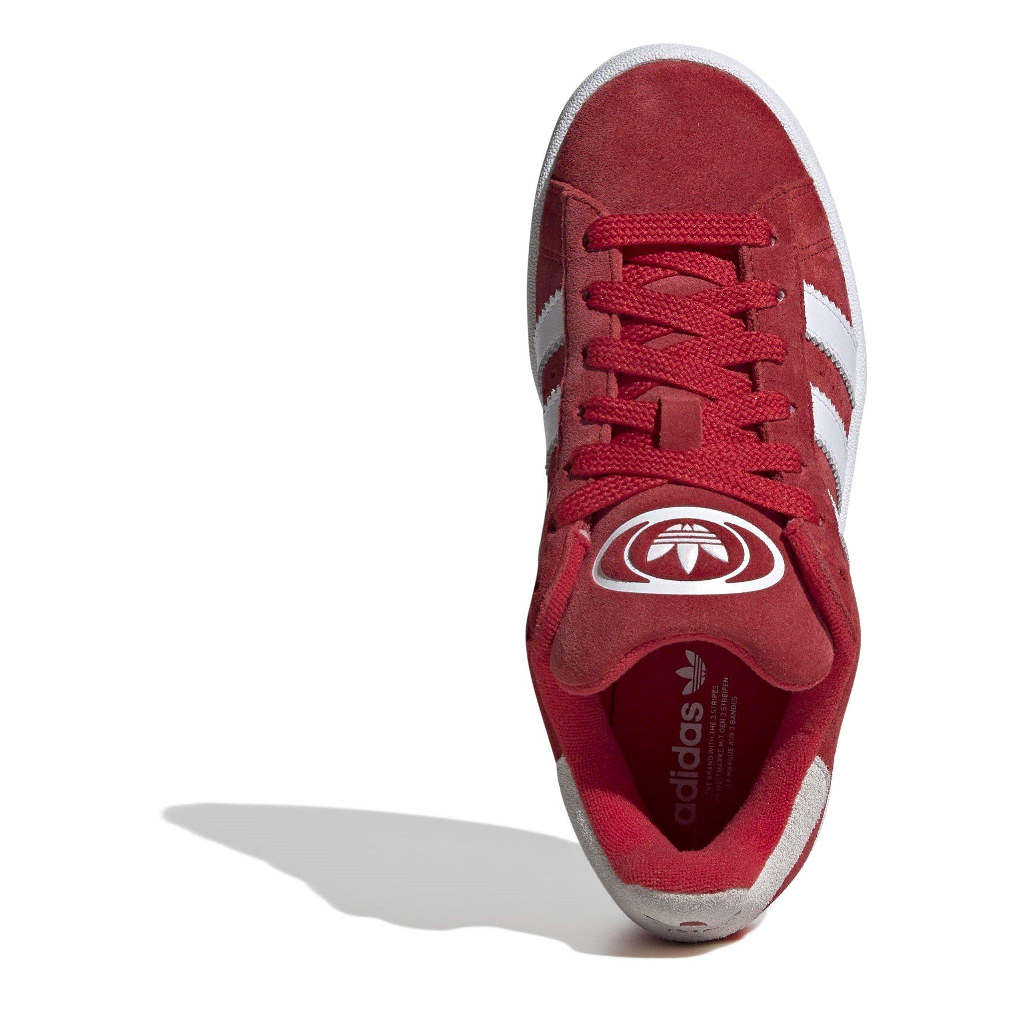 RED - adidas Originals - Kids' Campus Low-Top Trainers - 5