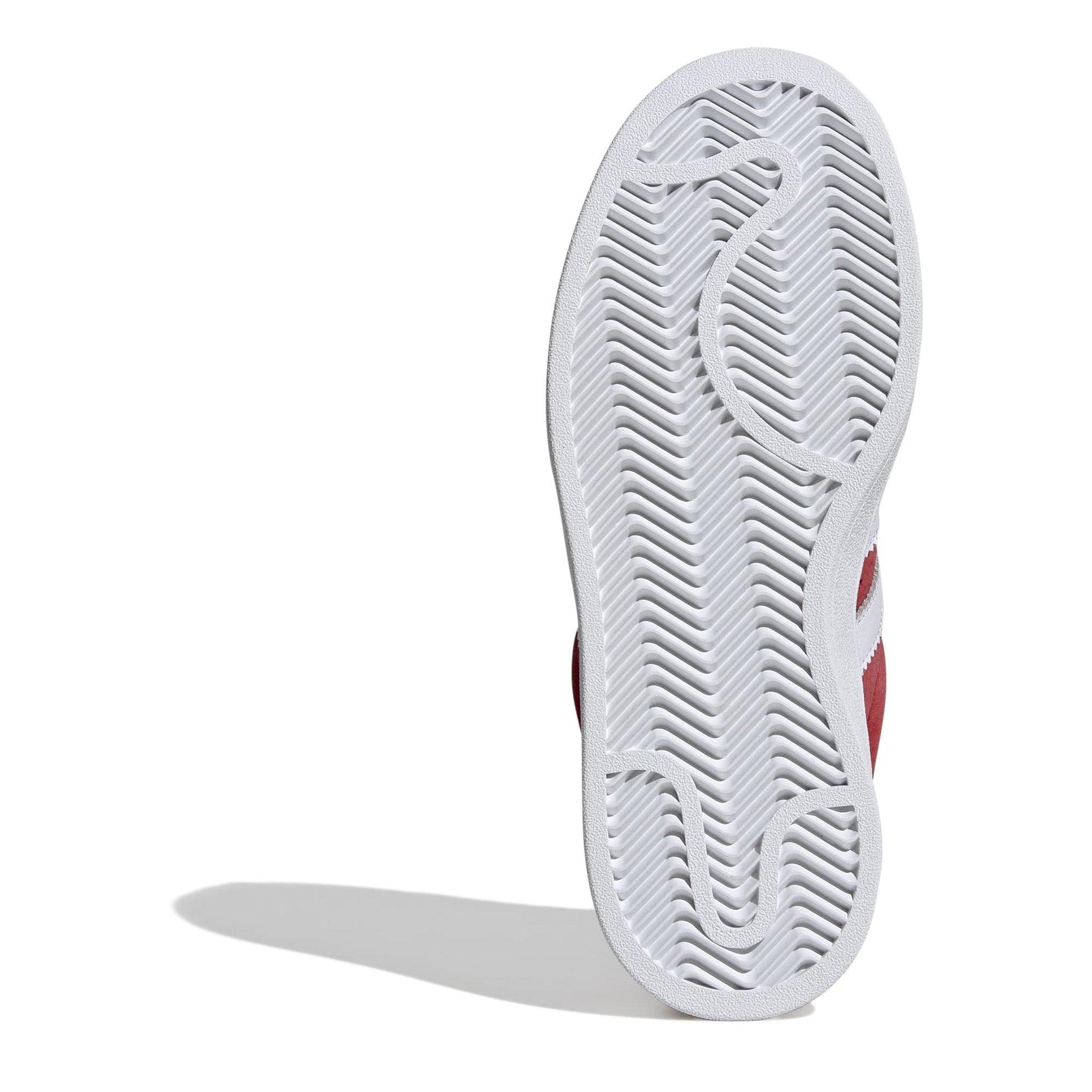 RED - adidas Originals - Kids' Campus Low-Top Trainers - 6