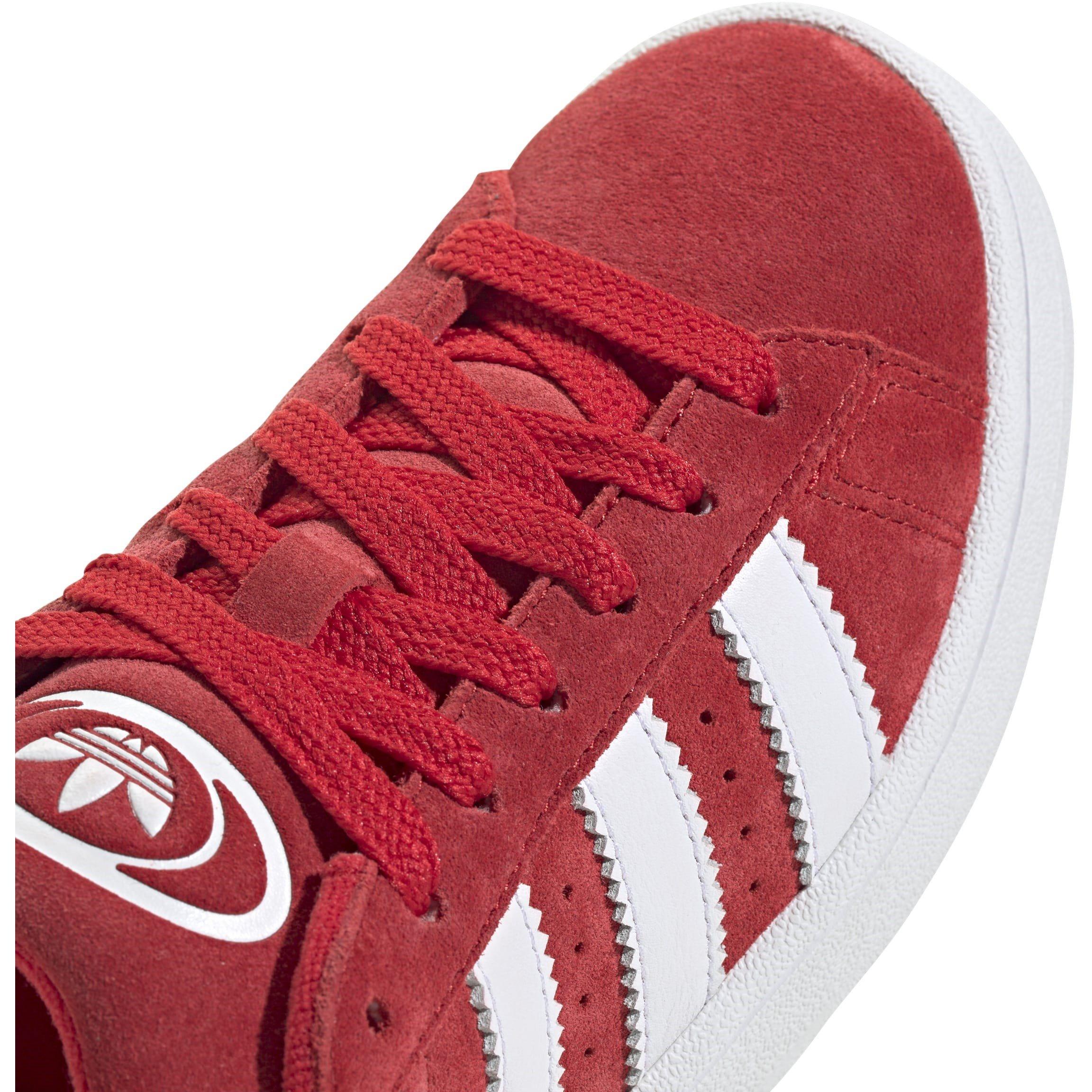 RED - adidas Originals - Kids' Campus Low-Top Trainers - 7