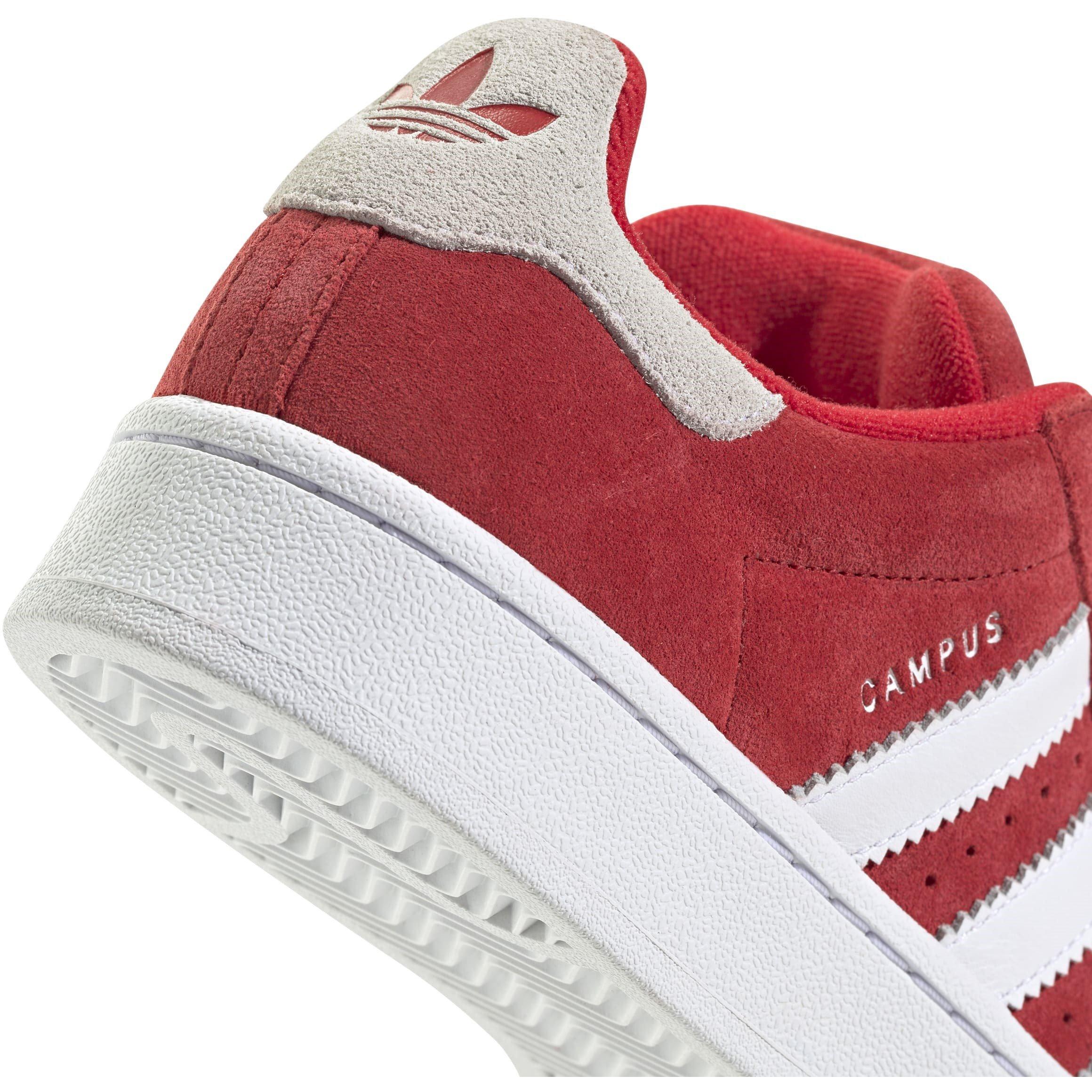 RED - adidas Originals - Kids' Campus Low-Top Trainers - 8
