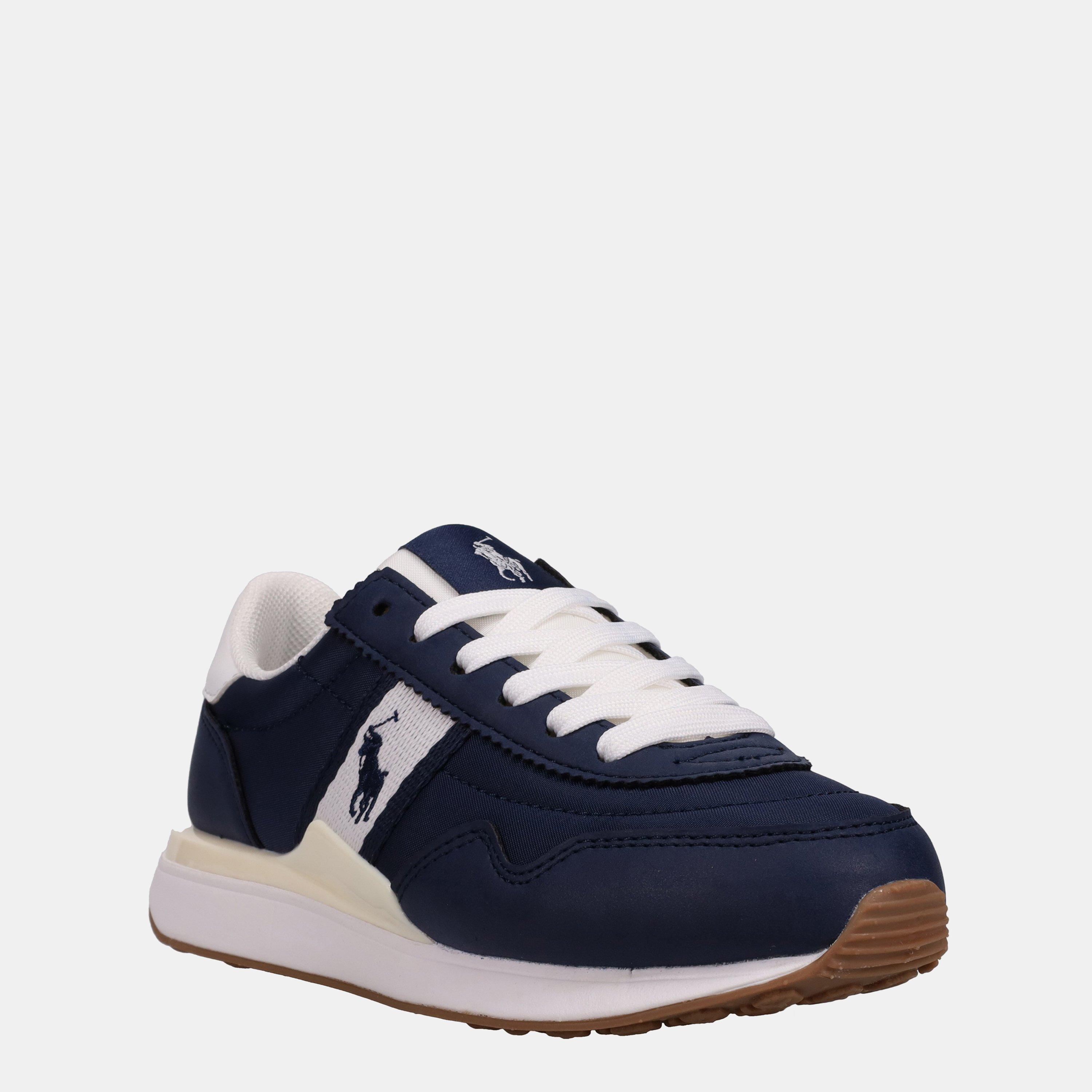 Navy/White - Polo Ralph Lauren - Train 89 Sport Trainers Juniors