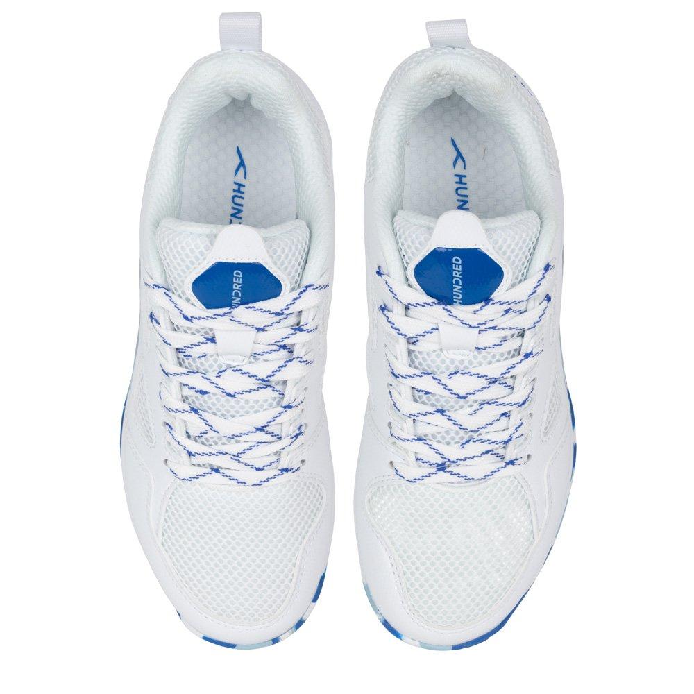 Wht/Blue/Blue - Hundred - Galaxy 2 Junior Badminton Shoes - 4