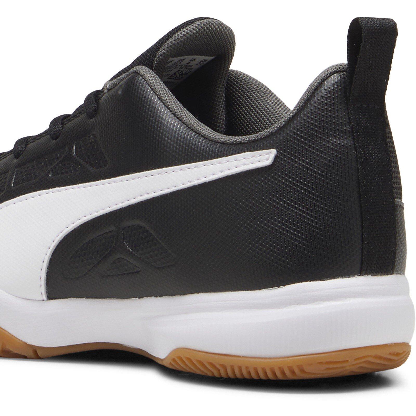 BlkWhtronGtGm - Puma - Unisex Kids' Tenaz Handball Trainers - 5