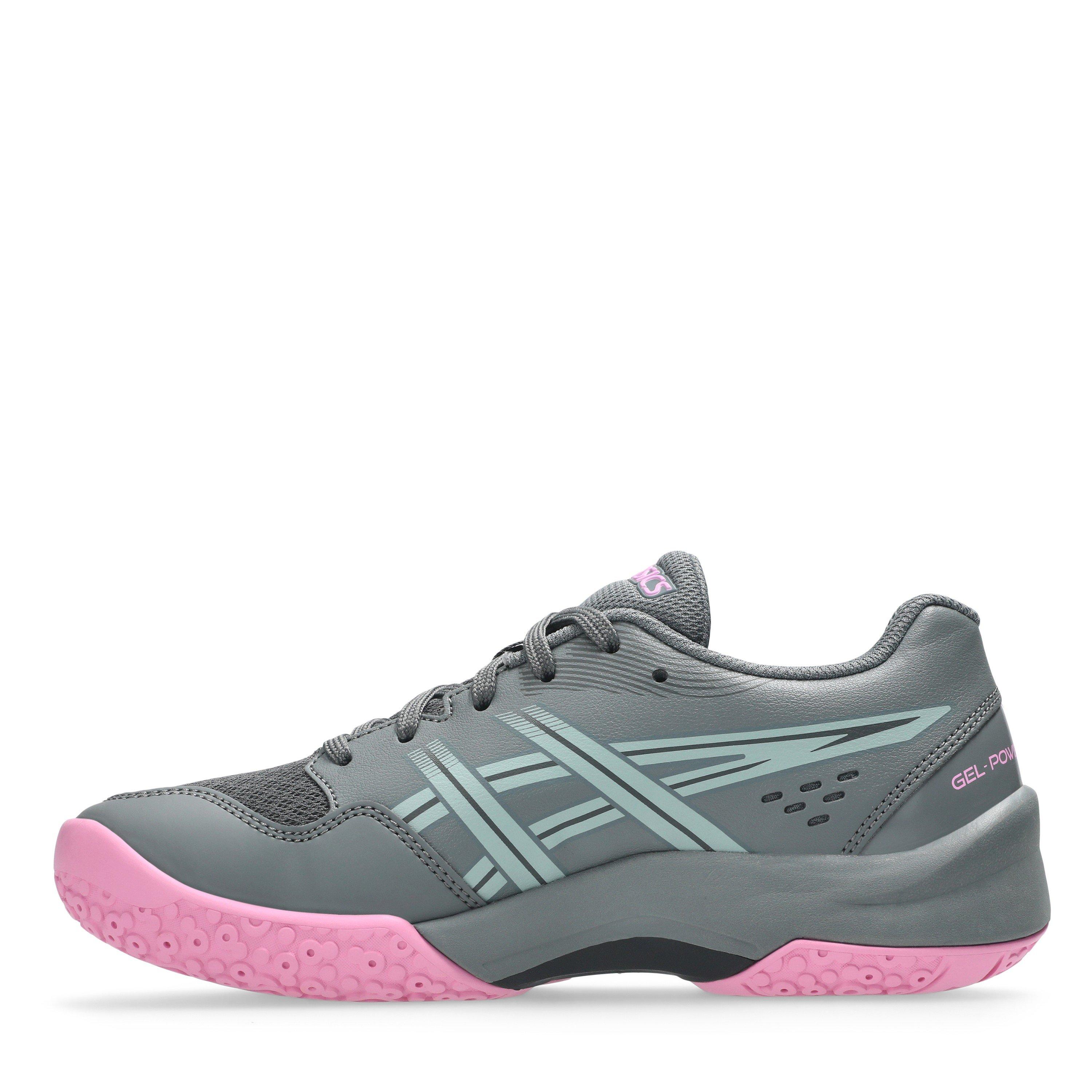 Steel Gry/Ocean - Asics - Gel-Powerbreak Gs Volleyball Shoes Unisex Kids - 2
