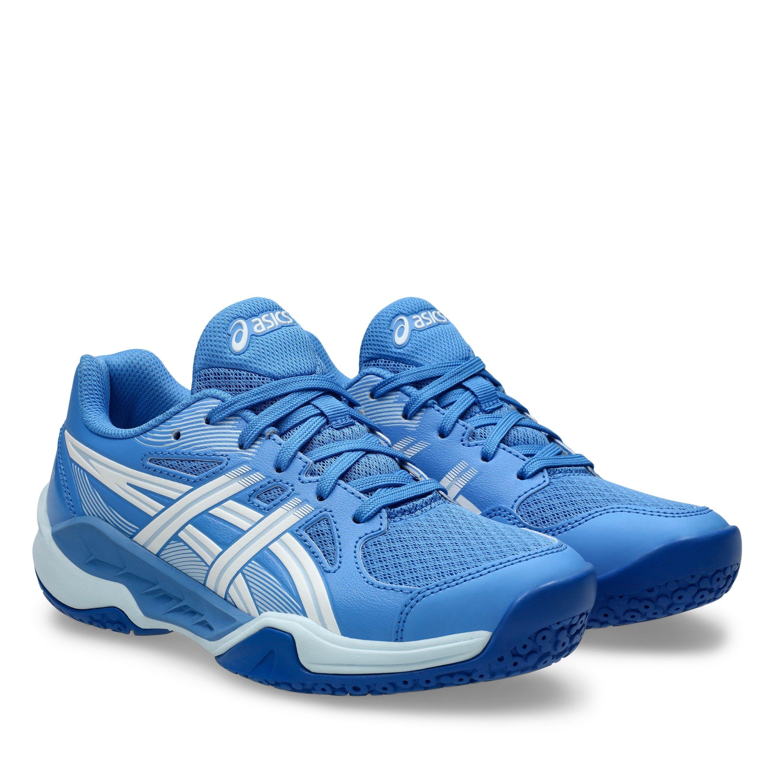 Plavo/Bijelo - Asics - Gel-Powerbreak Gs Volleyball Shoes Unisex Kids - 4