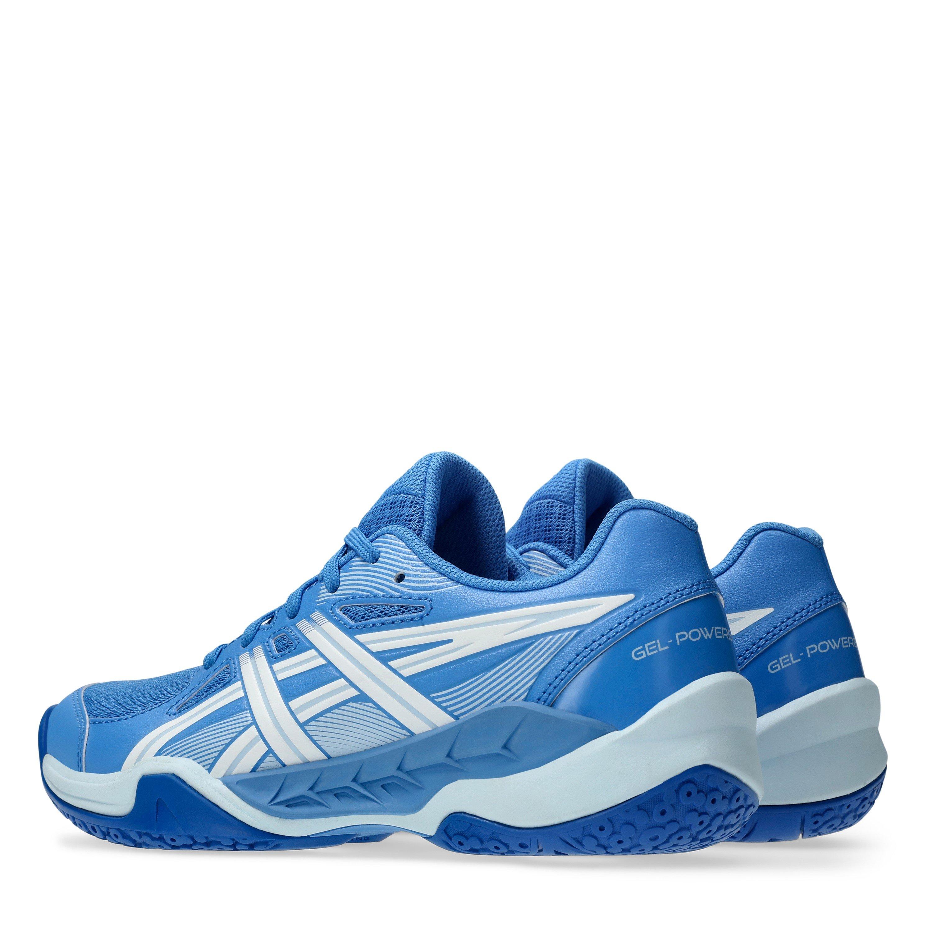 Plavo/Bijelo - Asics - Gel-Powerbreak Gs Volleyball Shoes Unisex Kids - 5