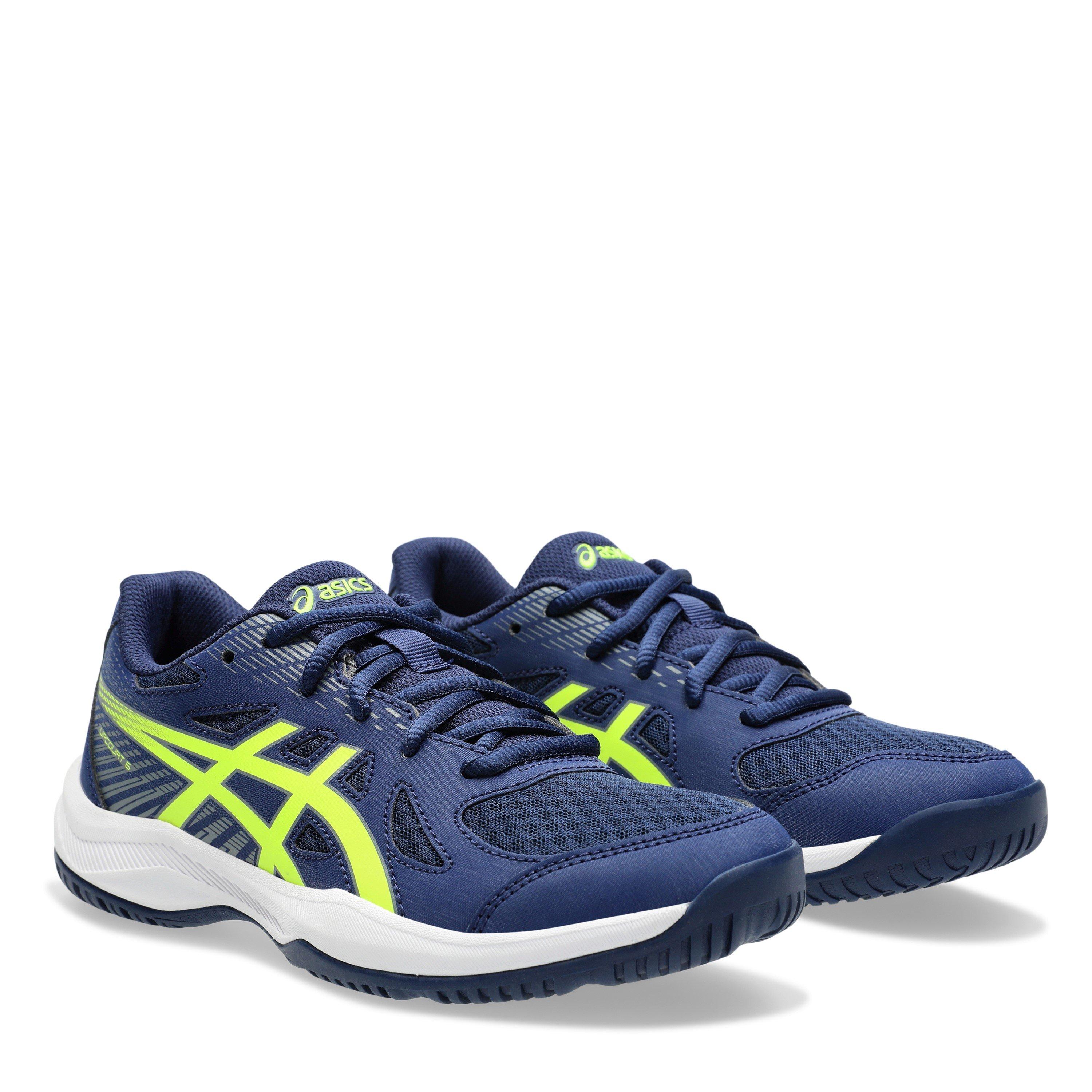Bleu/Jaune - Asics - UPCOURT 6 GS - 4