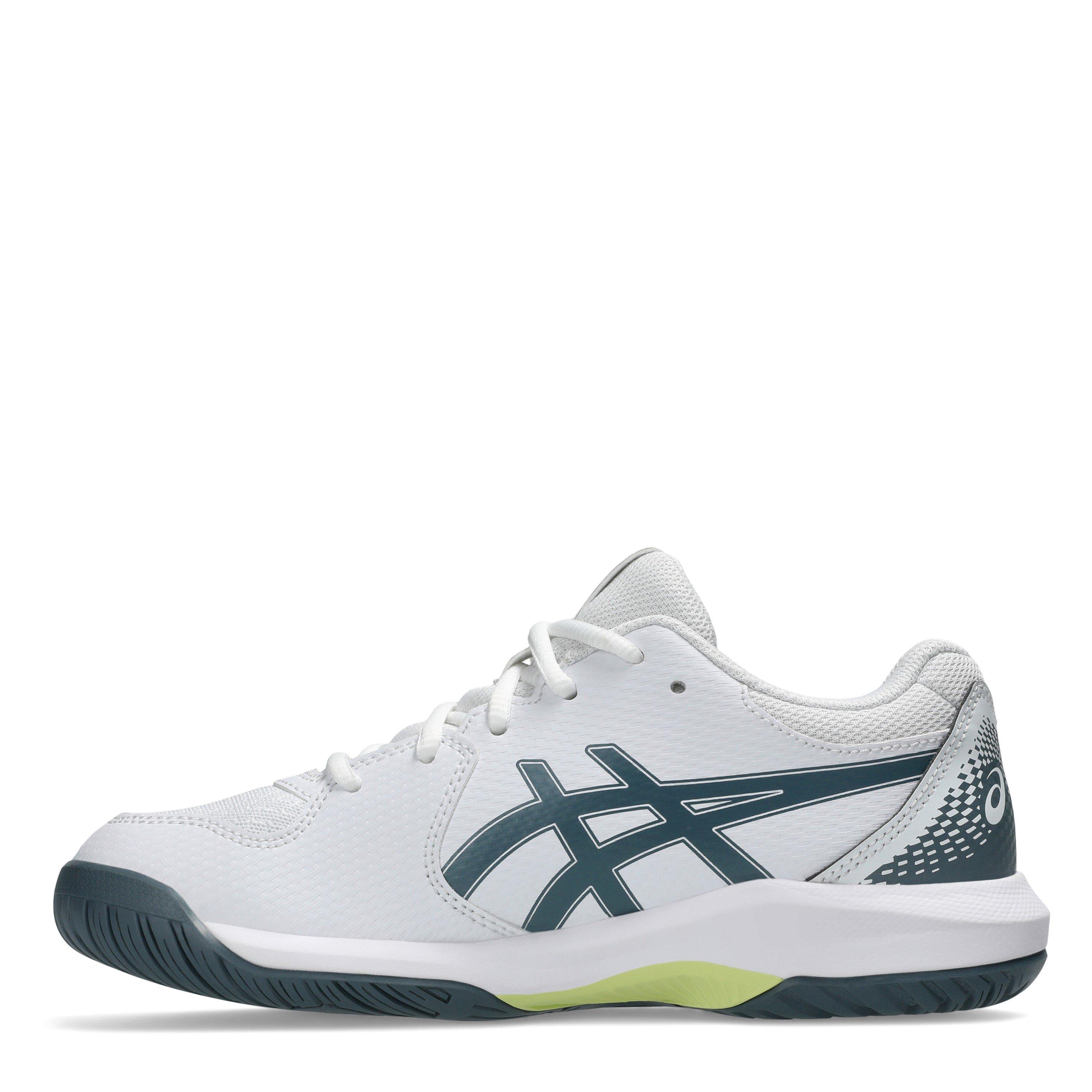 Bianco/Ferro - Asics - Gel-Dedicate 8 Gs Tennis Shoes Unisex Kids - 2