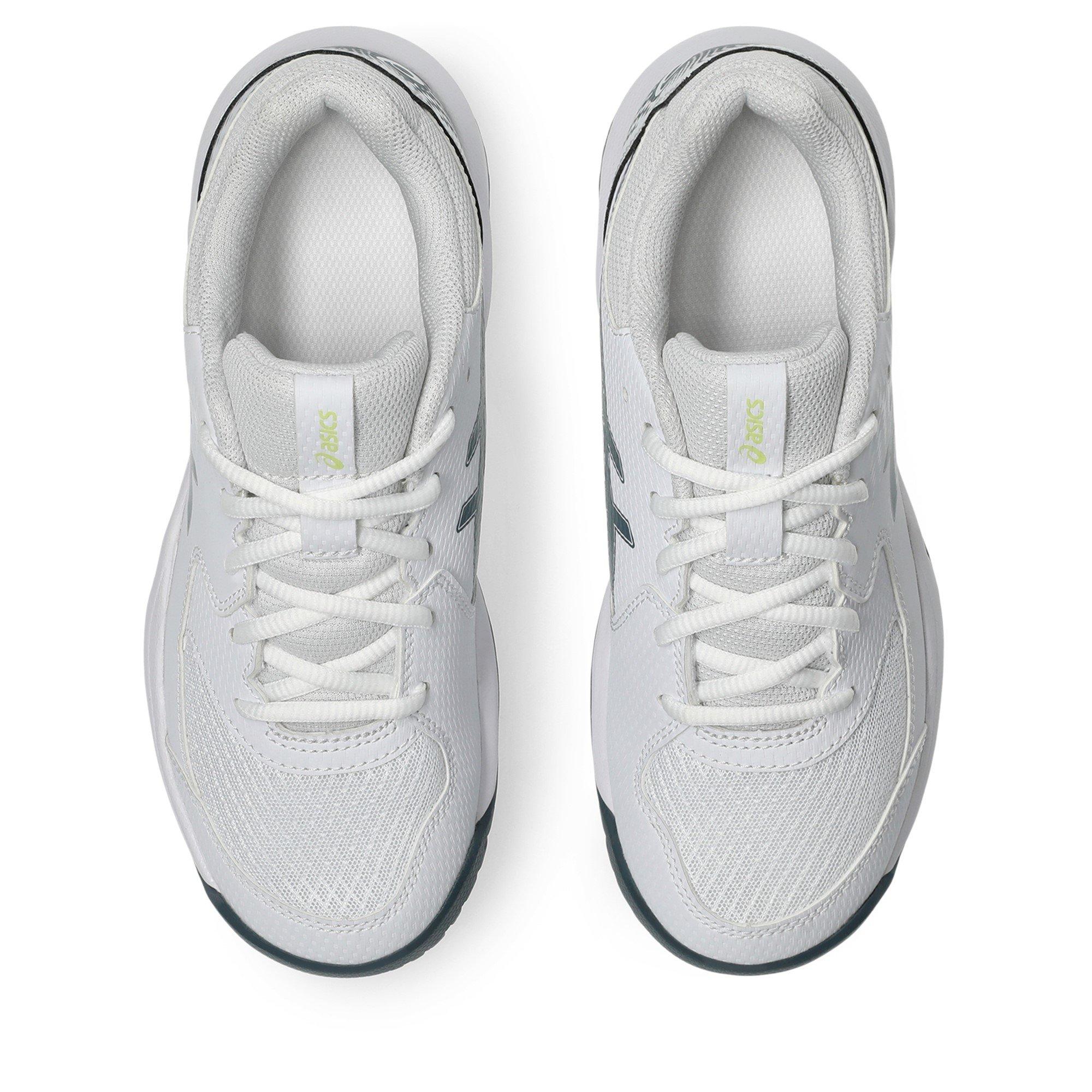 Bianco/Ferro - Asics - Gel-Dedicate 8 Gs Tennis Shoes Unisex Kids - 6