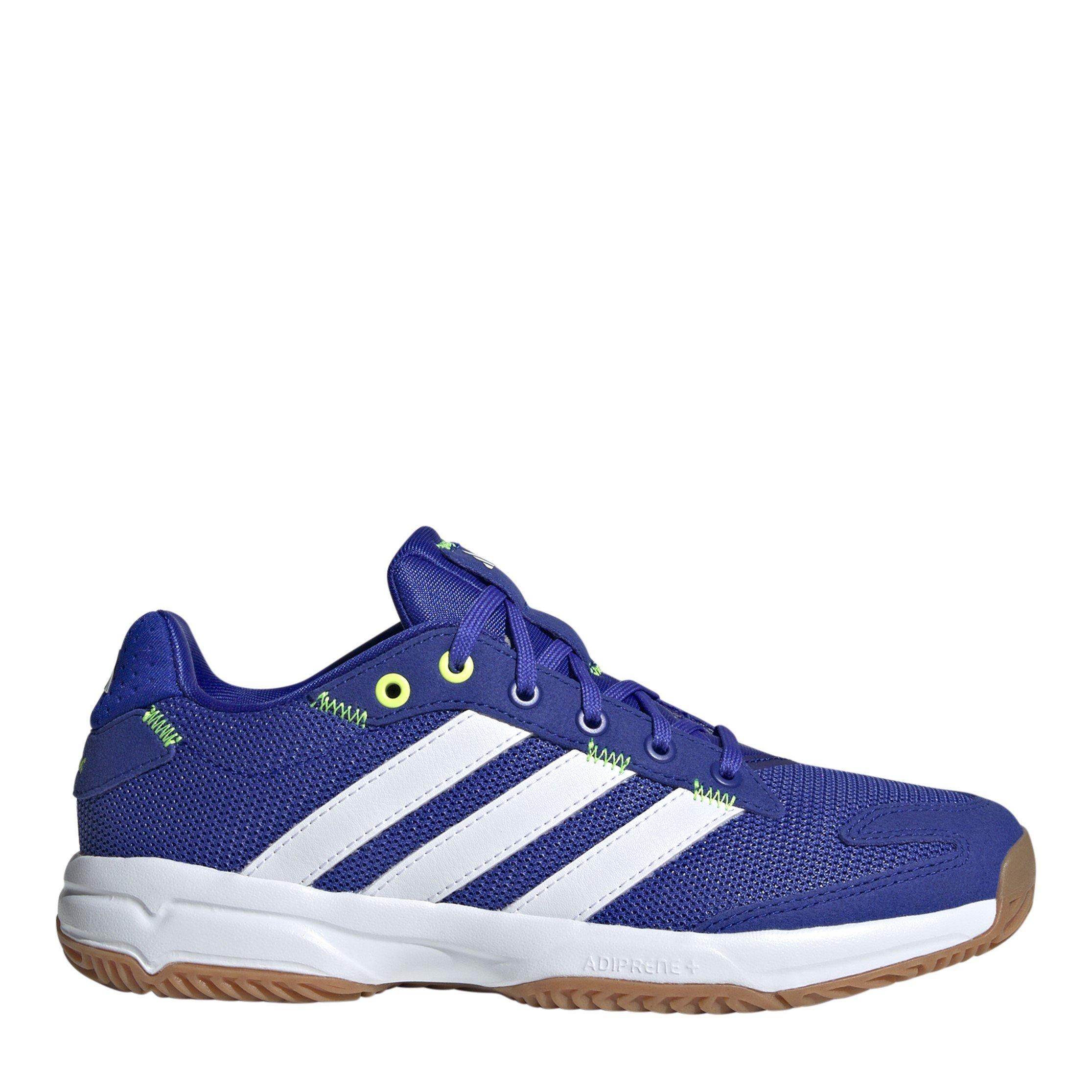 Blue/White - adidas - Stabil Indoor Shoes Kids - 1