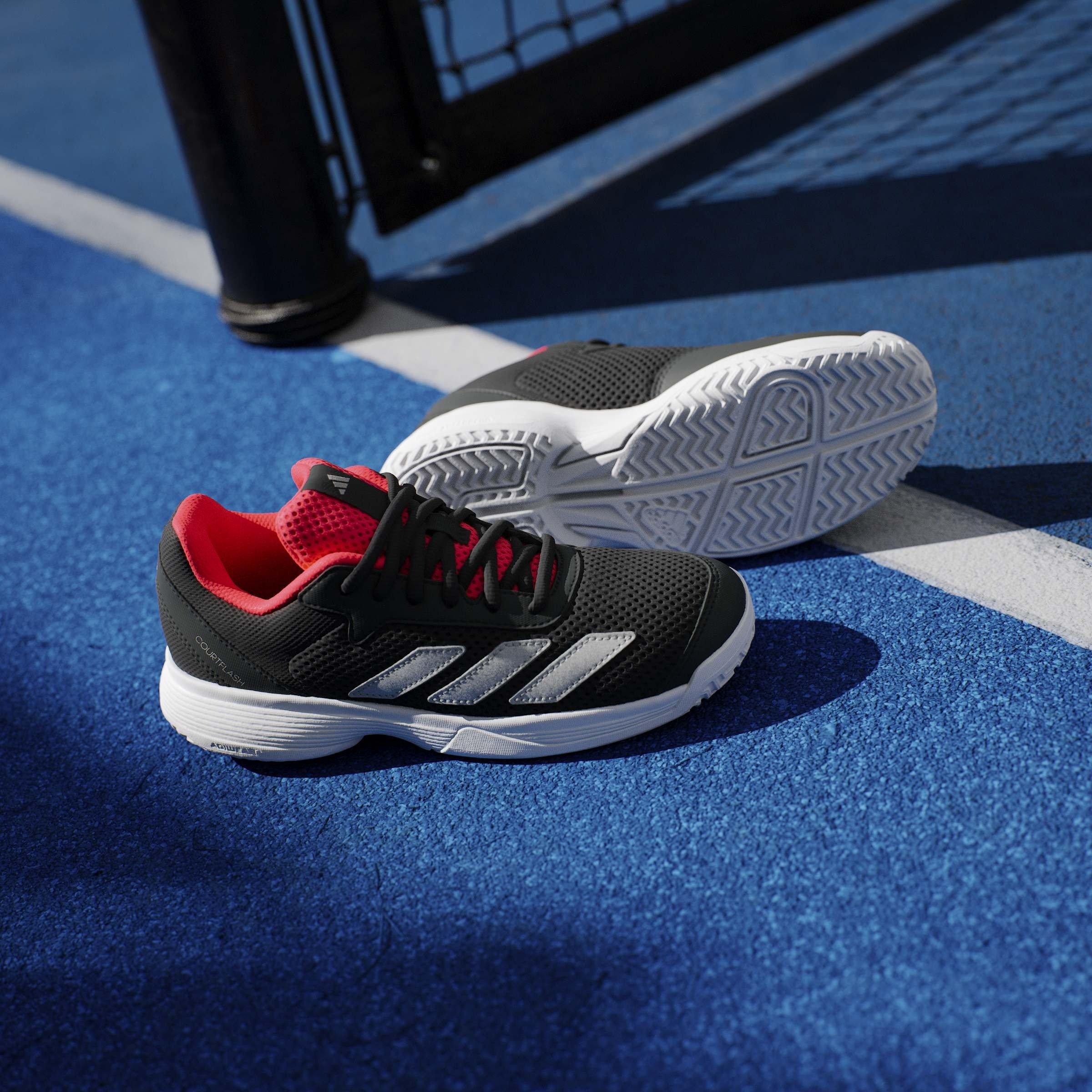 ftwr wit - adidas - adidas Courtflash Tennis Shoes - 15