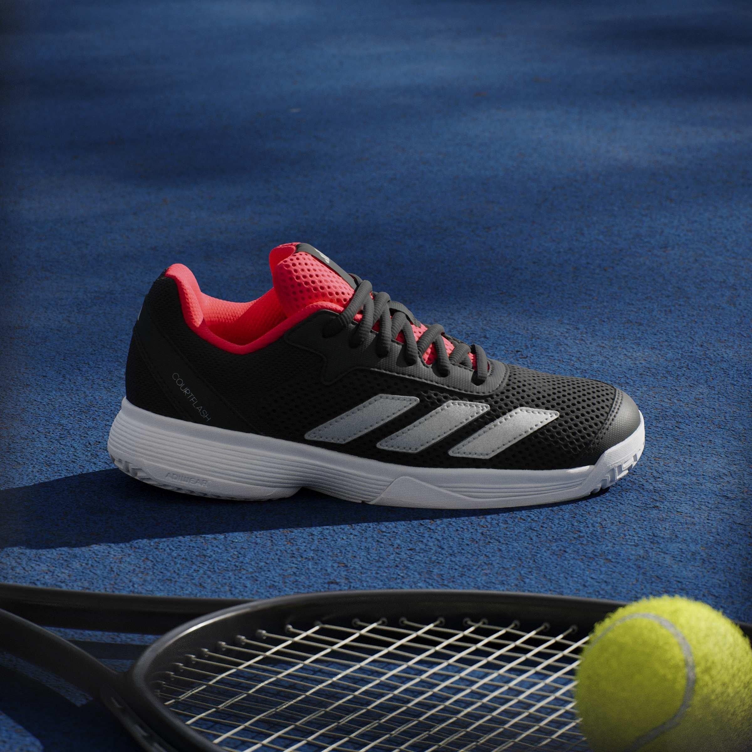 ftwr wit - adidas - adidas Courtflash Tennis Shoes - 10