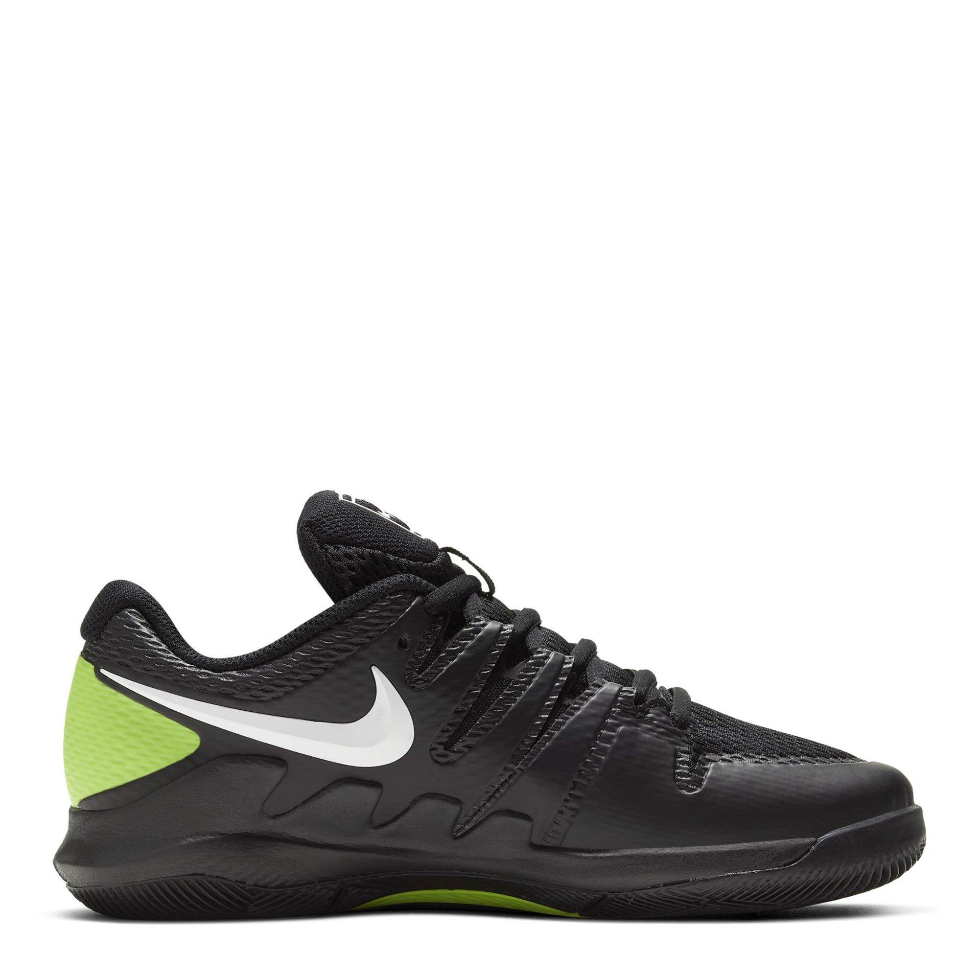 Black/White-Vlt - Nike - Unisex Kids' Tennis Shoes - 1