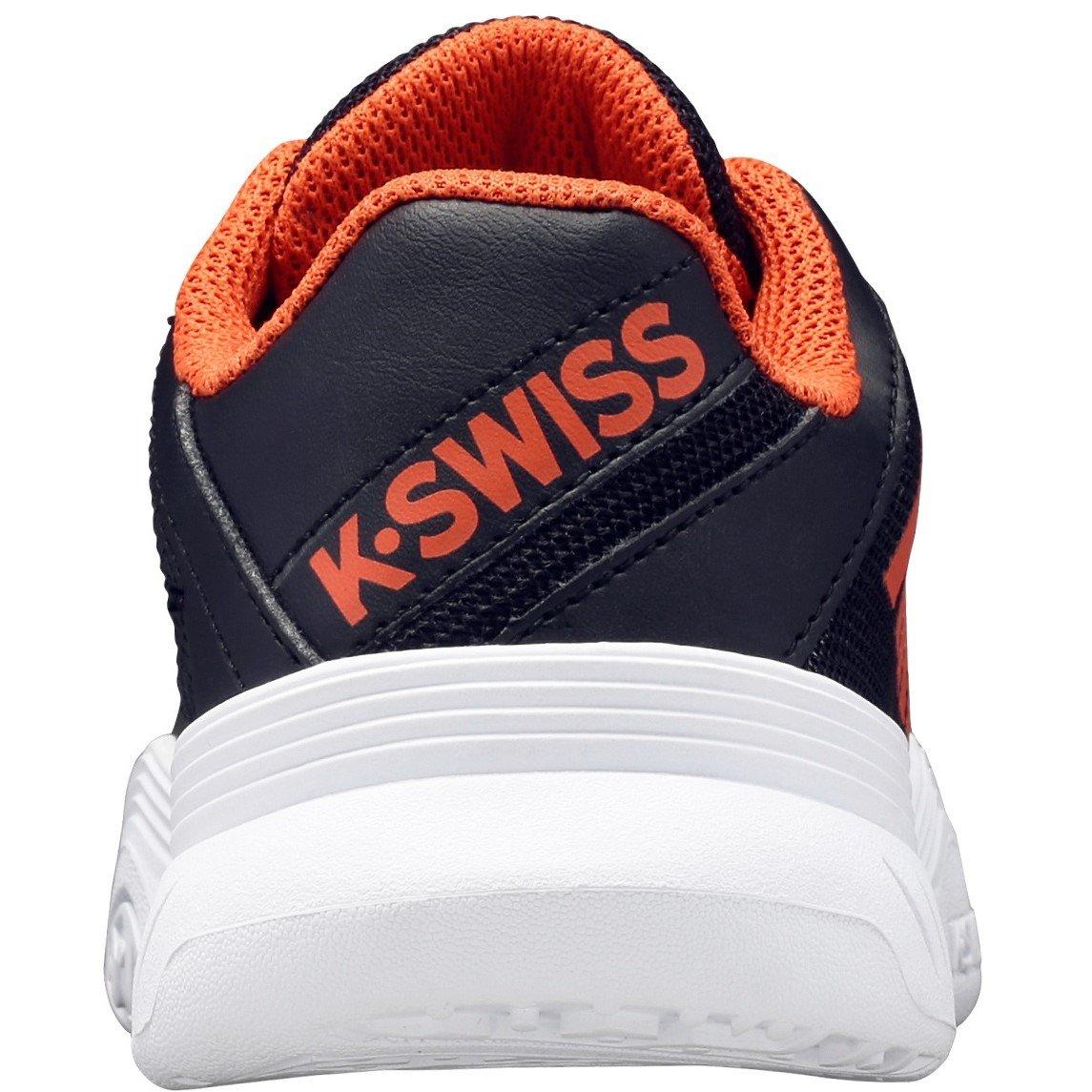 Black/Ora/Wht - K-Swiss - Court Express Omni - 3