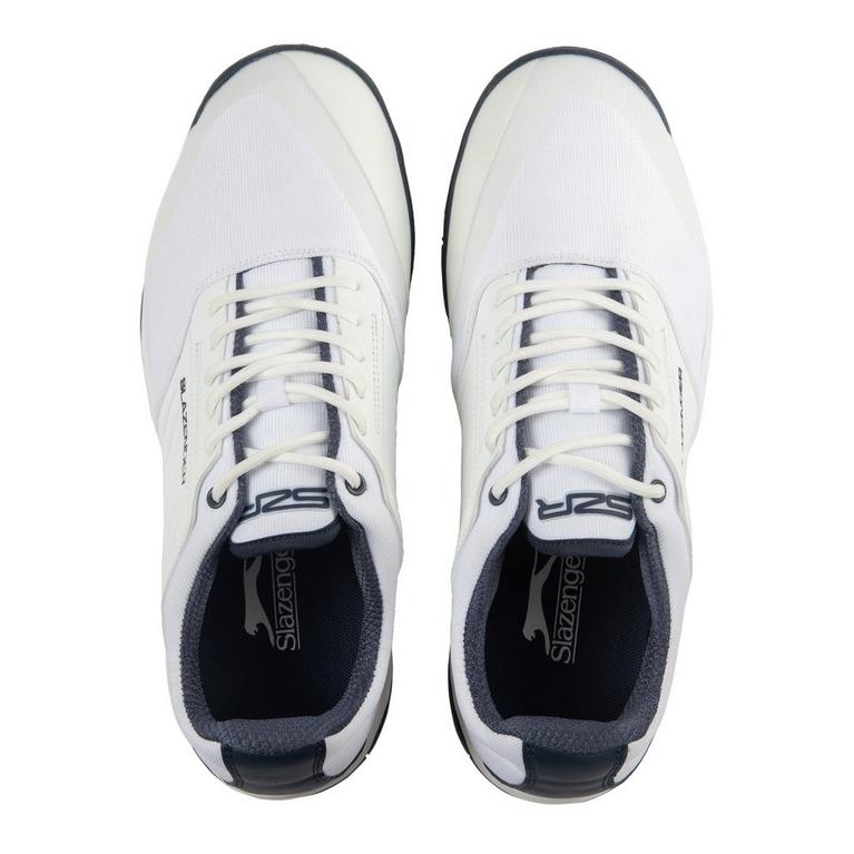 Blanc/Bleu - Slazenger - Serve Junior Tennis Shoes - 5