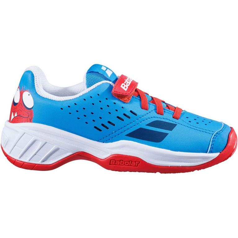 Rojo/Azul Ast T - Babolat - Pulsion All Court Tennis Shoes Childrens - 1