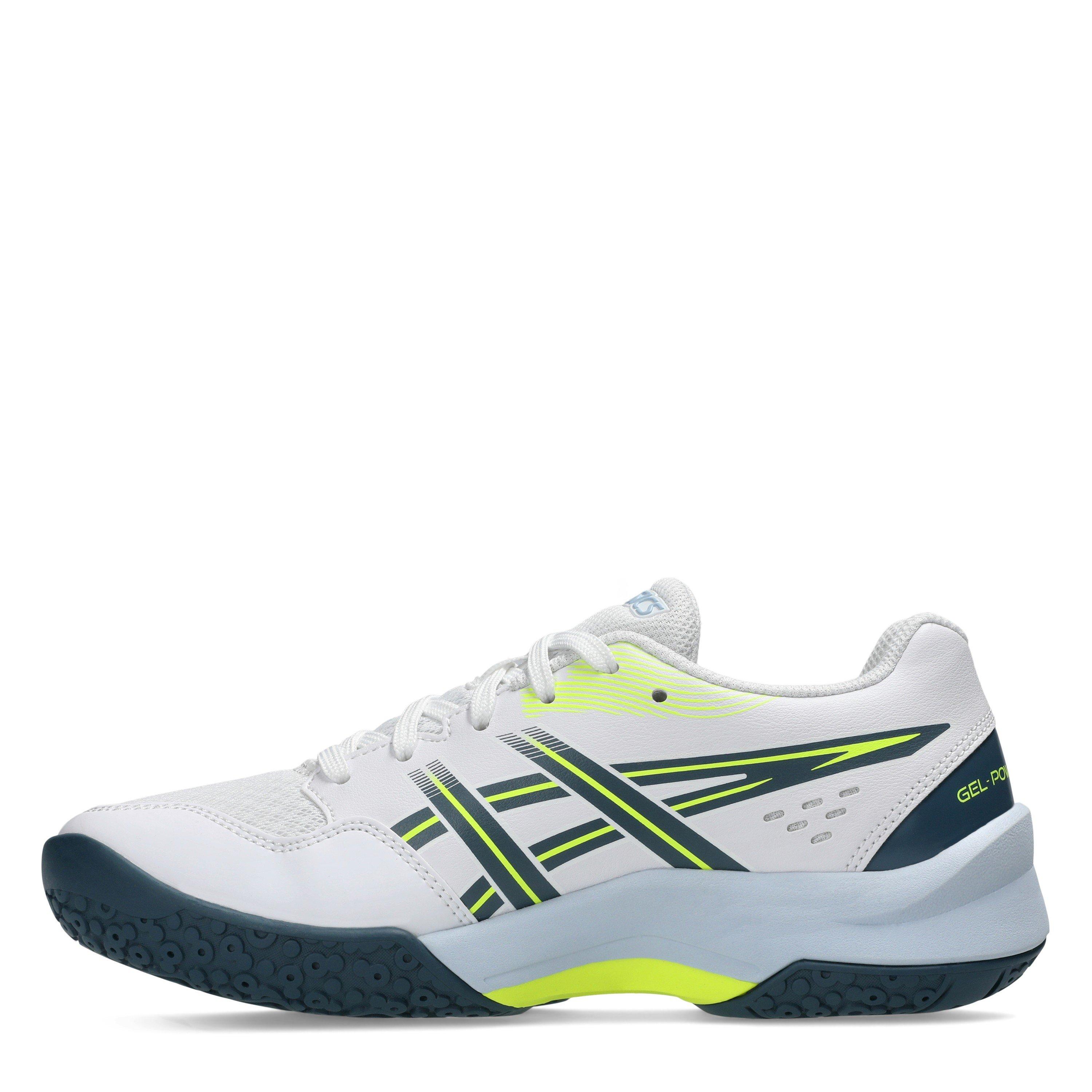 White/Indigo - Asics - Asics Gel-Powerbreak Gs Volleyball Shoes Unisex Kids - 2