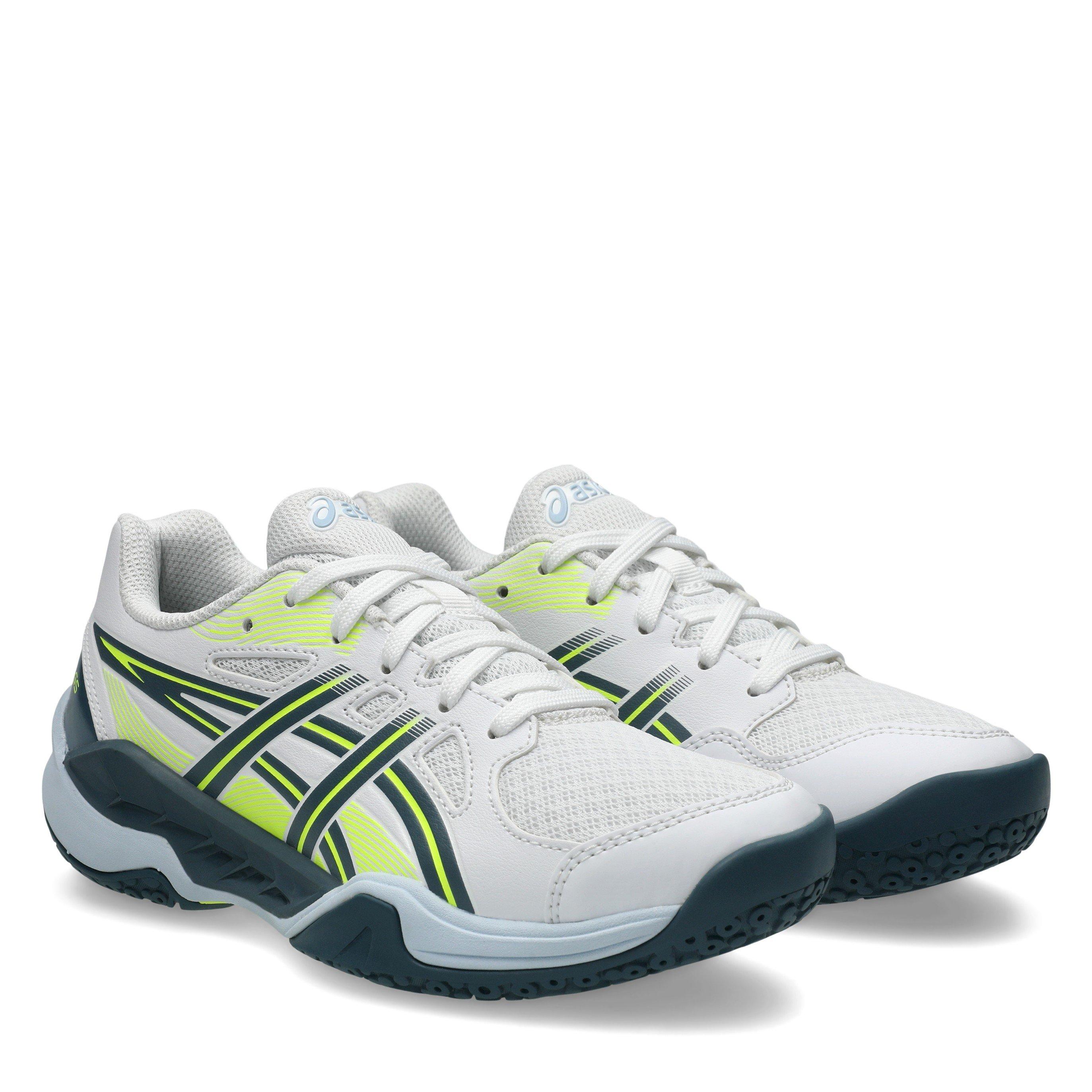 White/Indigo - Asics - Asics Gel-Powerbreak Gs Volleyball Shoes Unisex Kids - 4