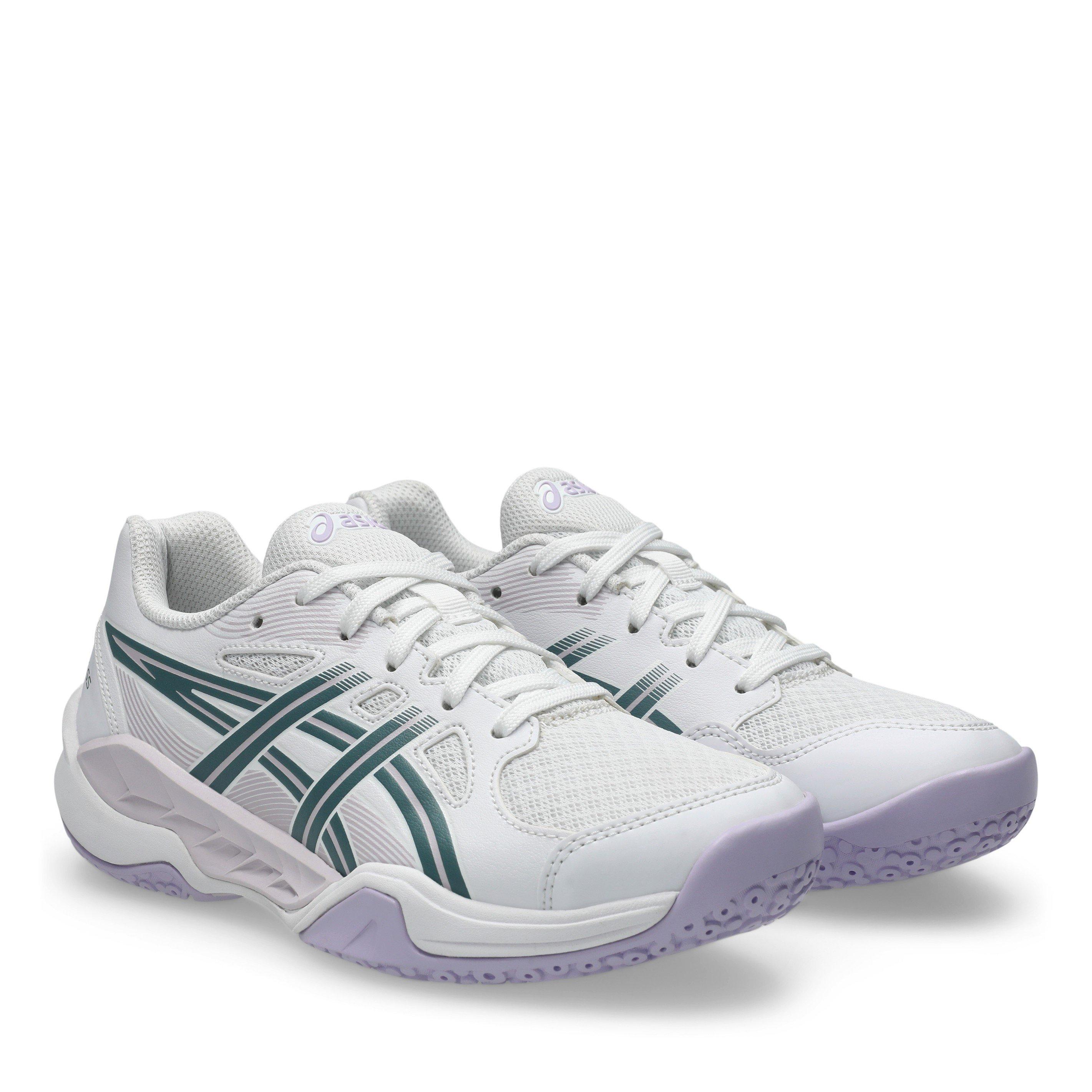White Foggy - Asics - Kids' Pwrbreak Volleyball Shoes - 4