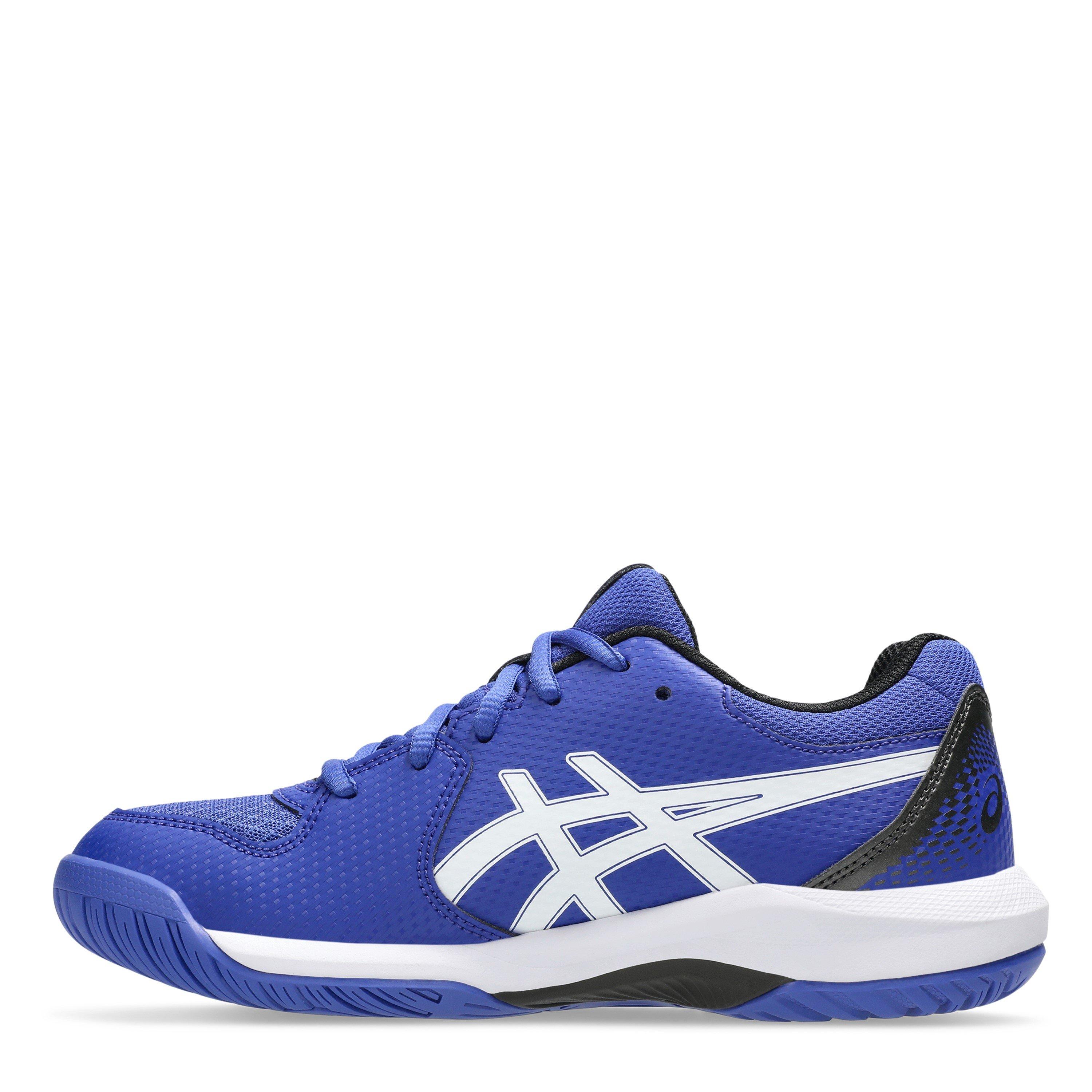 Dk Cobalt/Wht - Asics - Gel-Dedicate 8 Gs Tennis Shoes Unisex Kids - 2