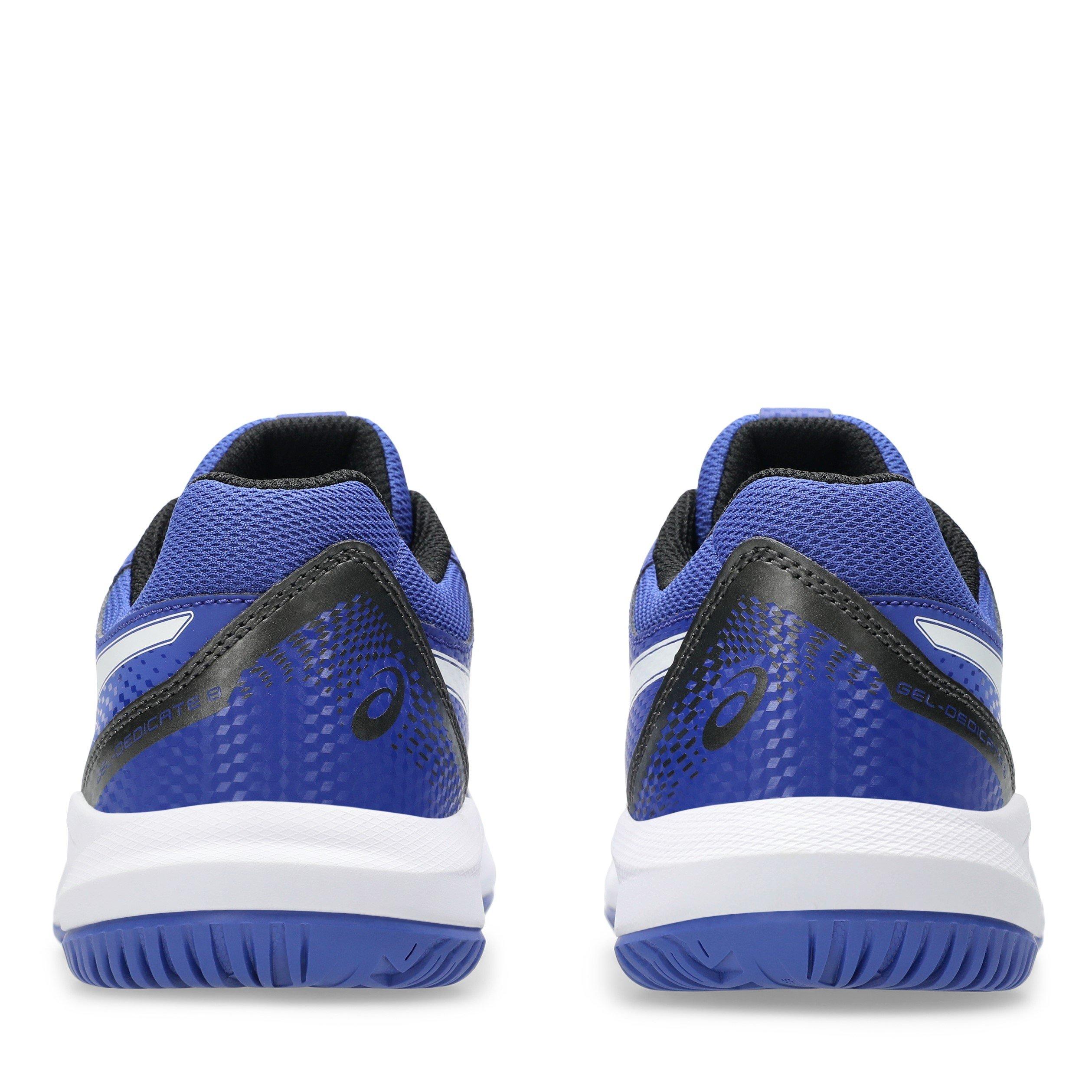Dk Cobalt/Wht - Asics - Gel-Dedicate 8 Gs Tennis Shoes Unisex Kids - 7