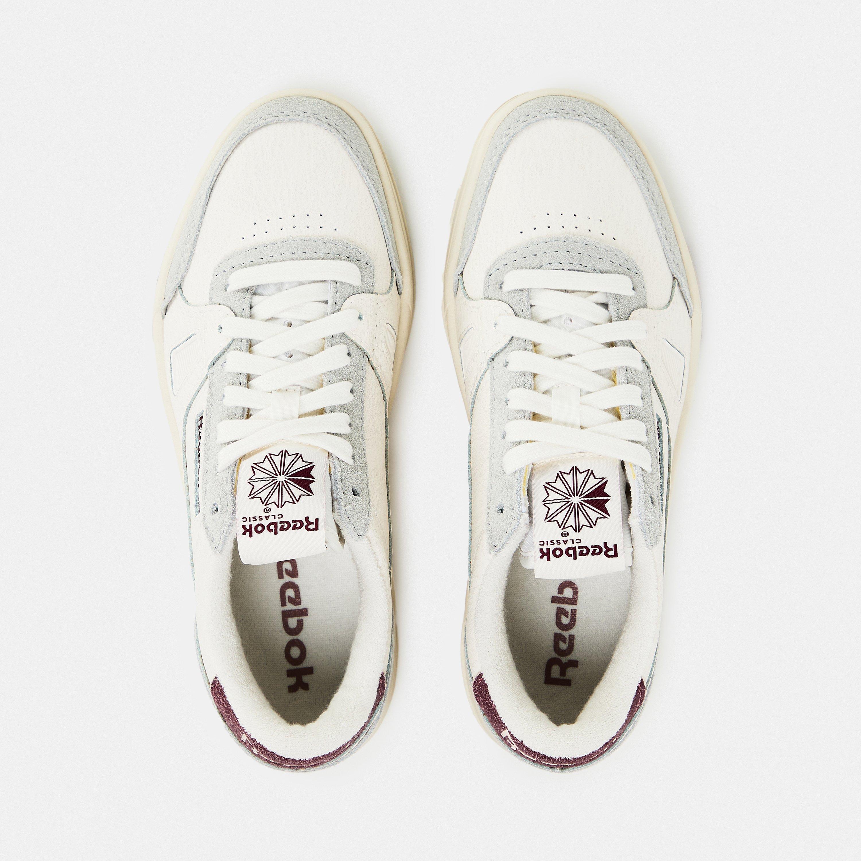 Chalk/Grey 1 - Reebok - Kids' Court Tennis Shoes - 4