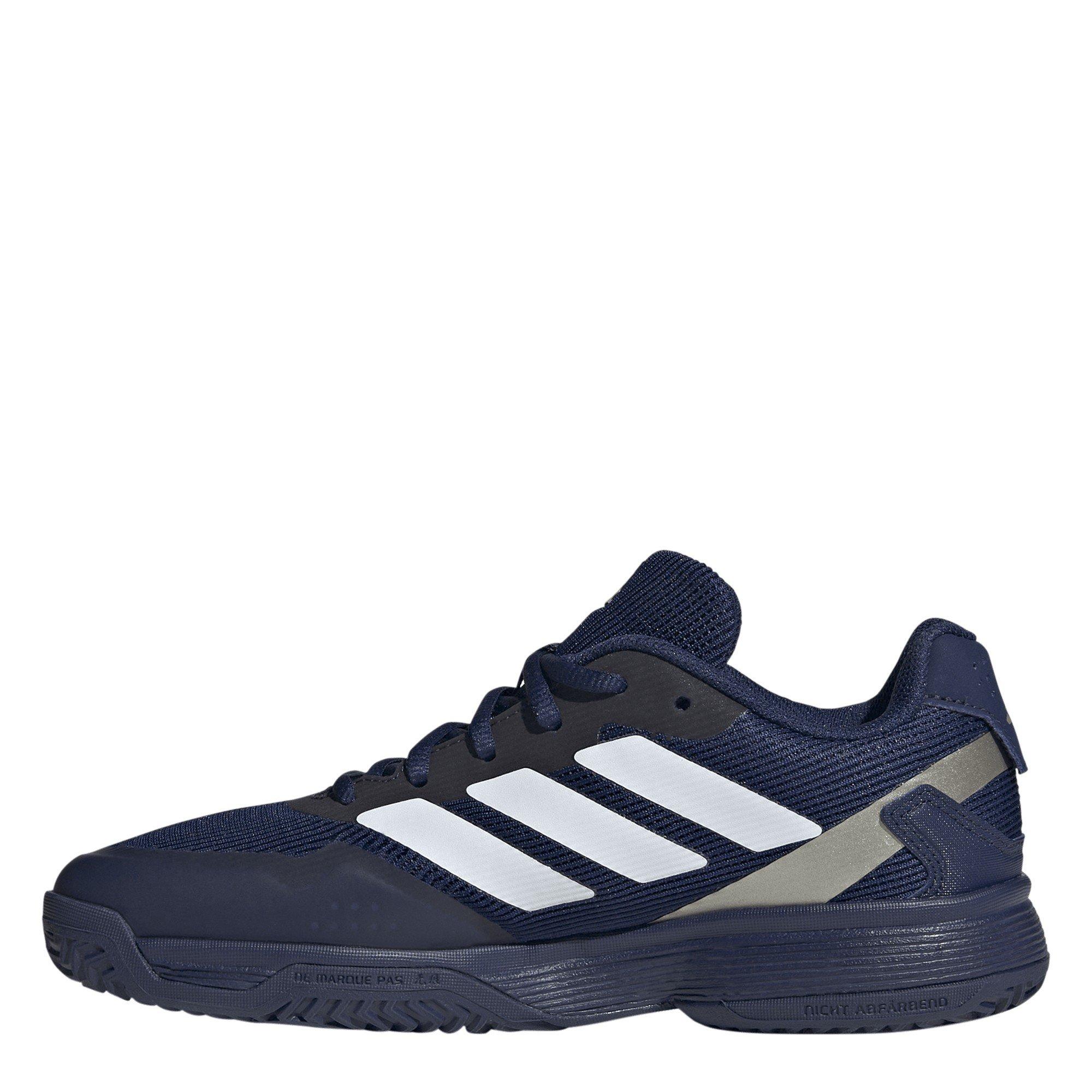 Blue/White/Blck - adidas - Kids' Tennis Shoes - 2